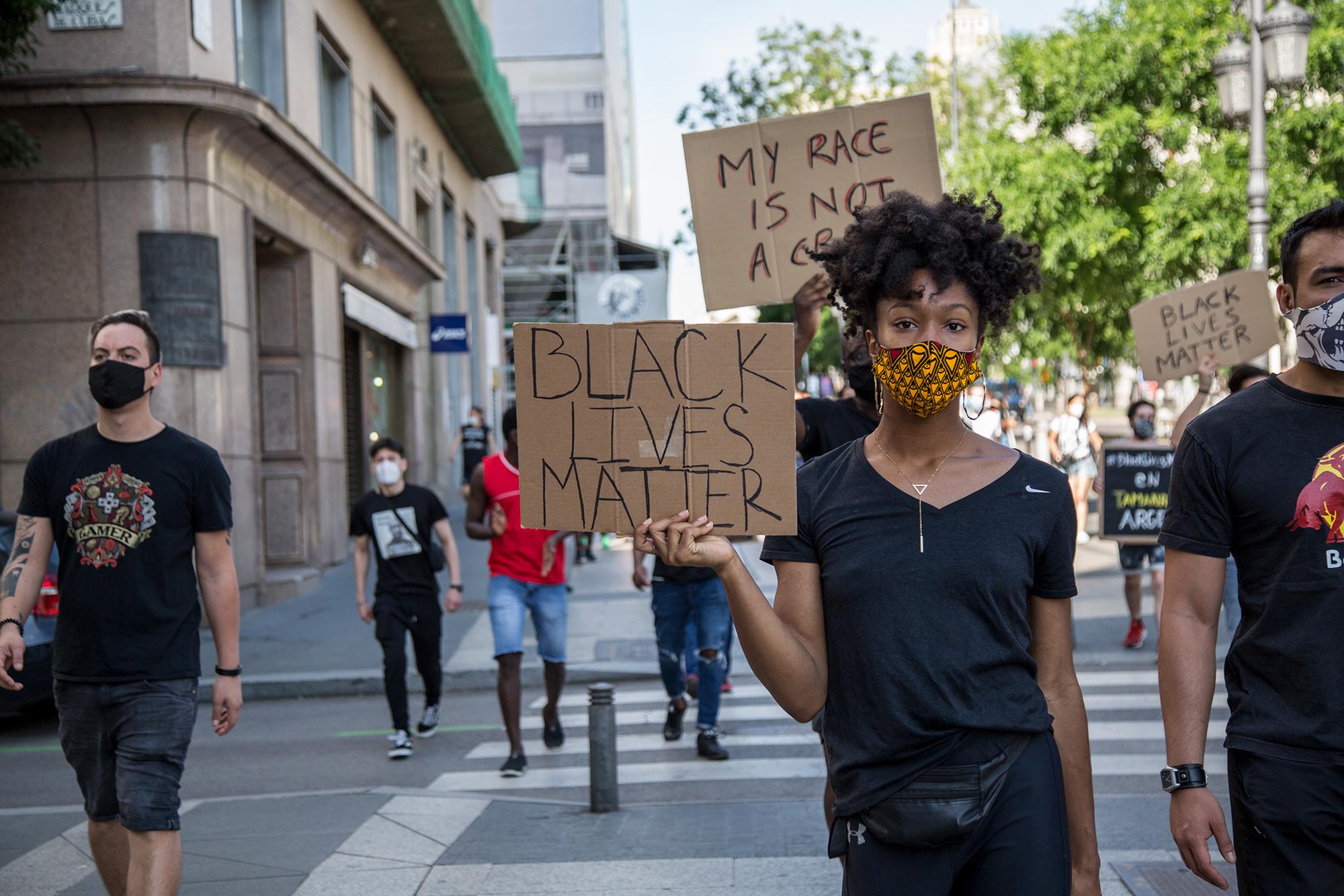 #BlackLivesMatter Madrid 2