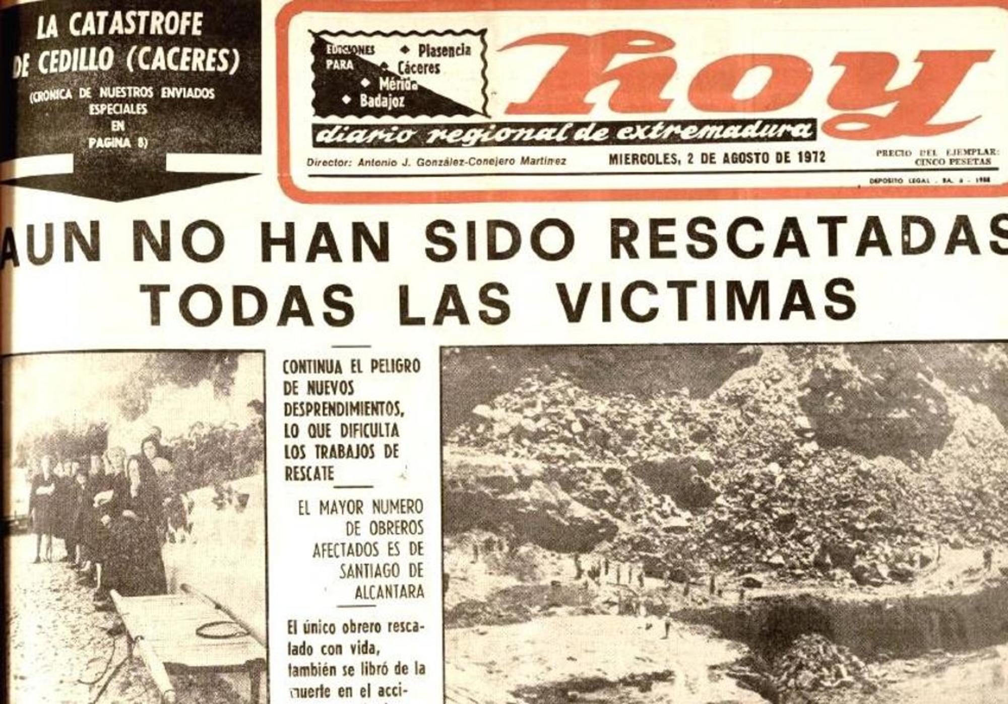 Portada Hoy 1 de agosto 1972