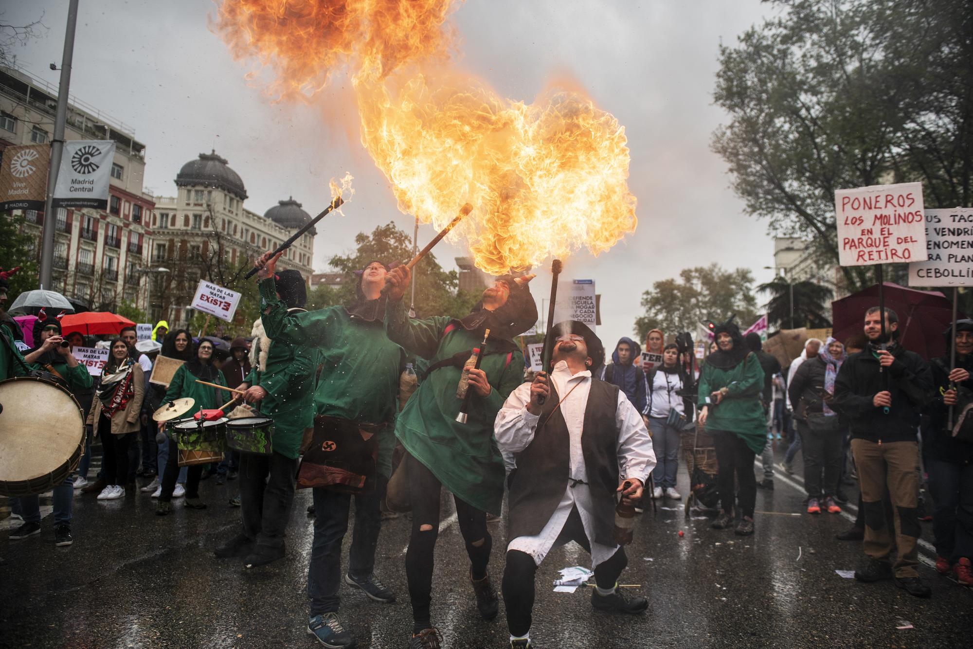 España vacia fuego