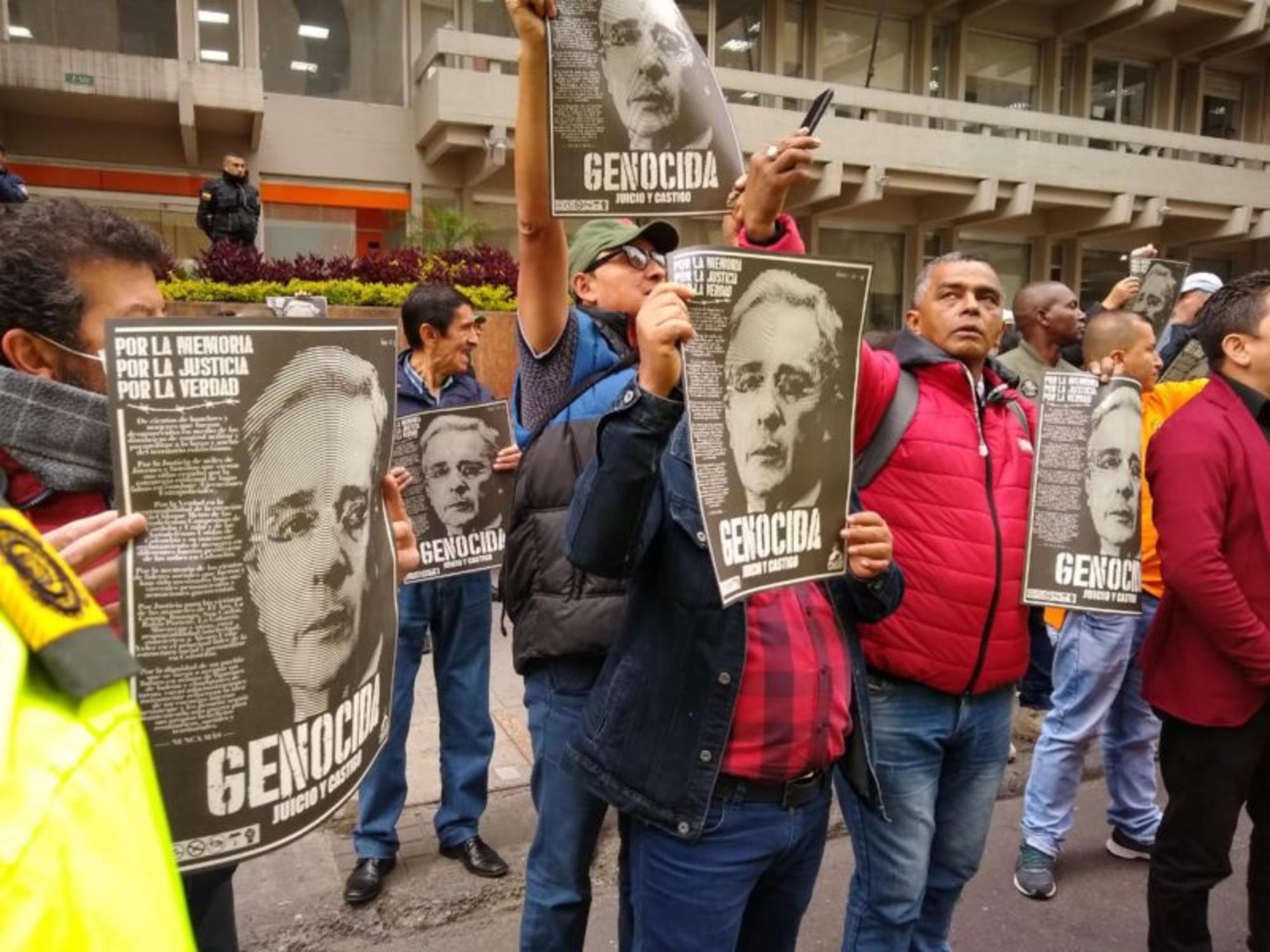 Protestas contra Uribe