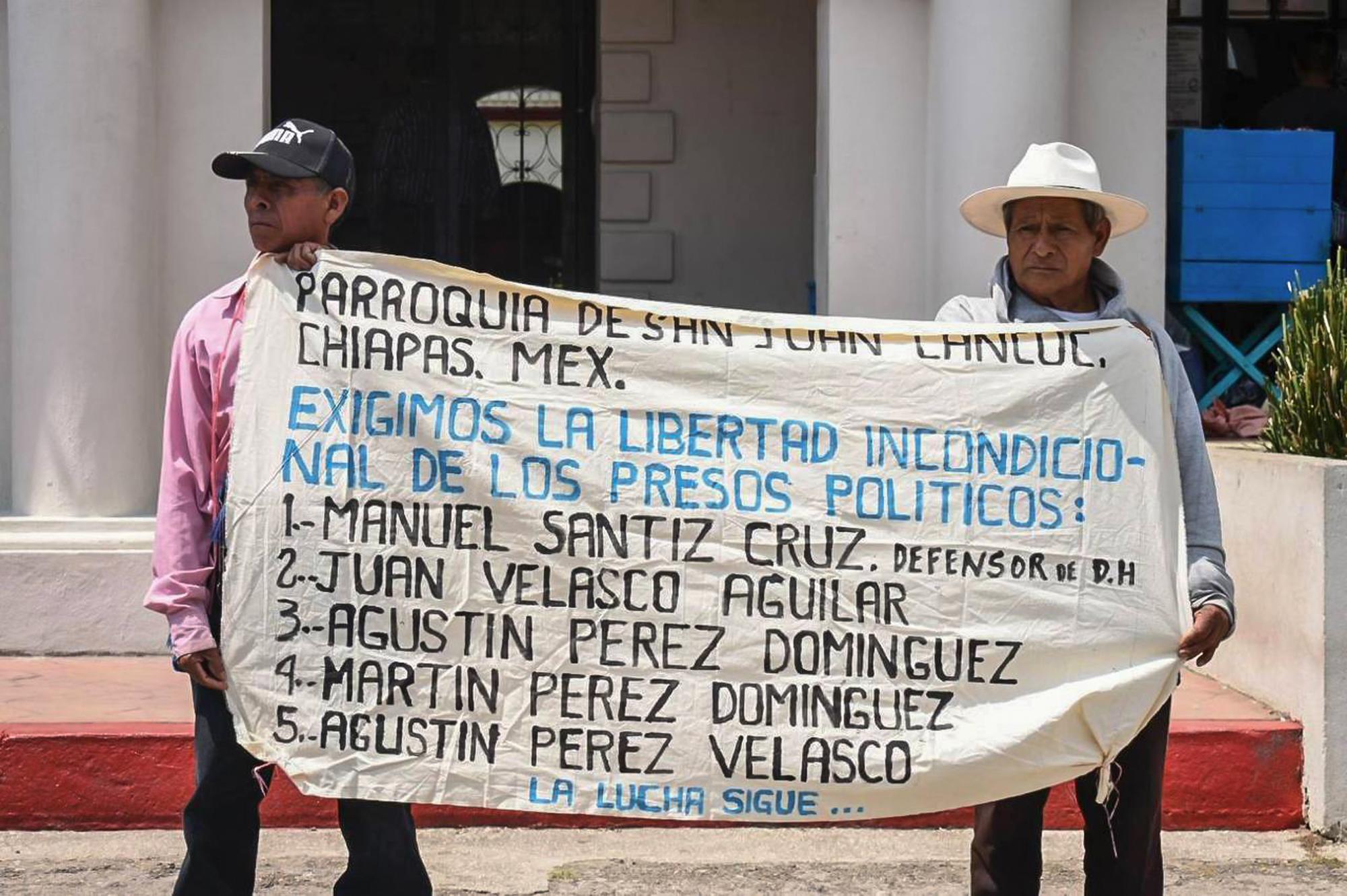 Represión indígena México 2