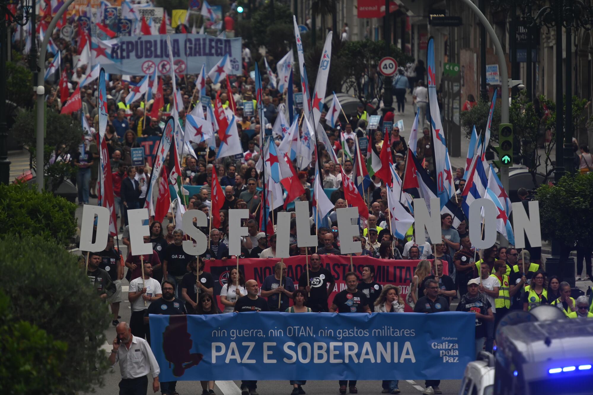Manifestación Fuerzas Armadas - Vigo 30/05/2026 - 25