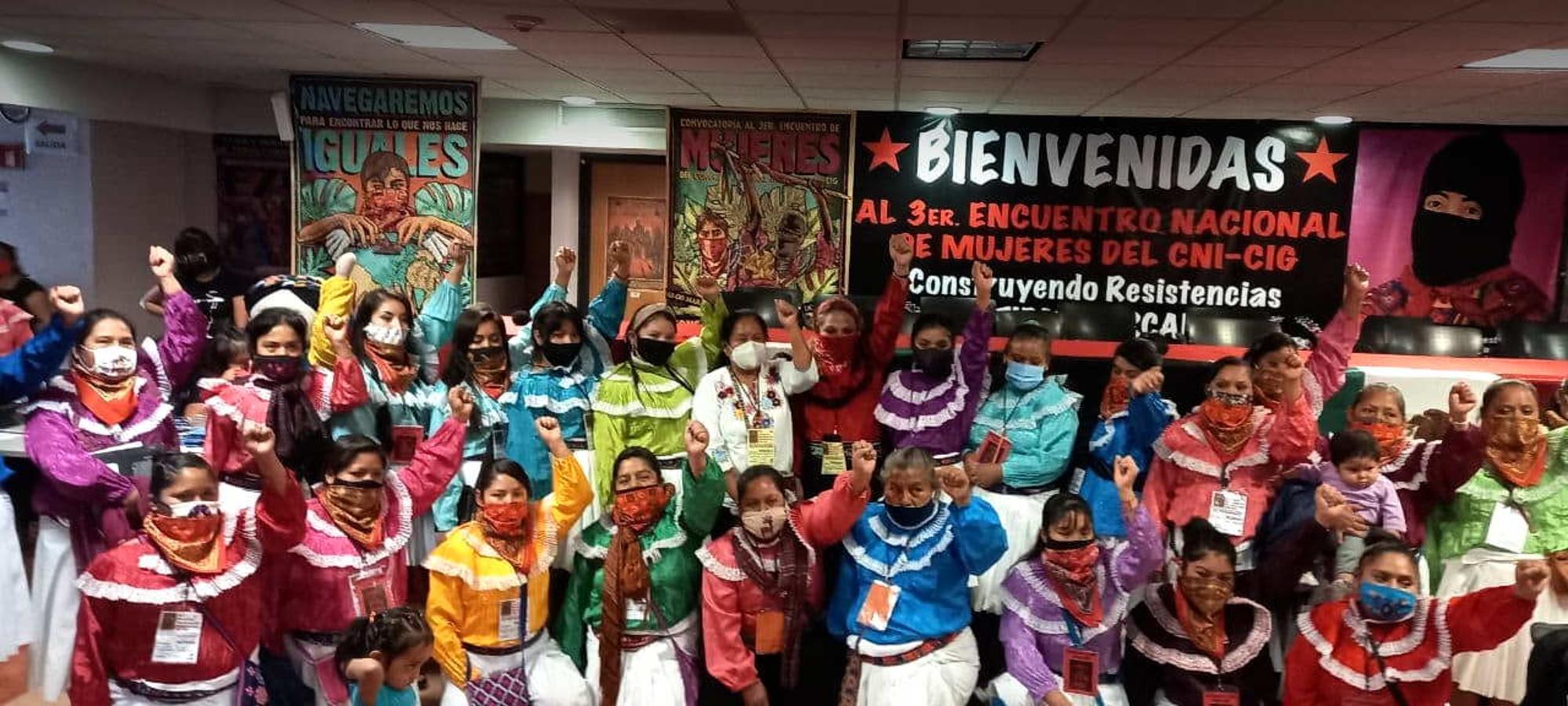  Tercer Encuentro de Mujeres del Congreso Nacional Indígena