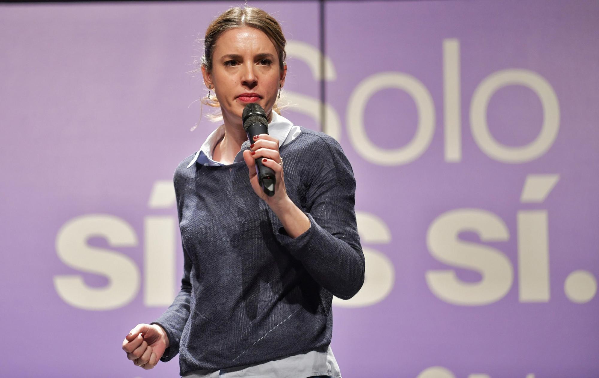 Irene Montero Si es Si