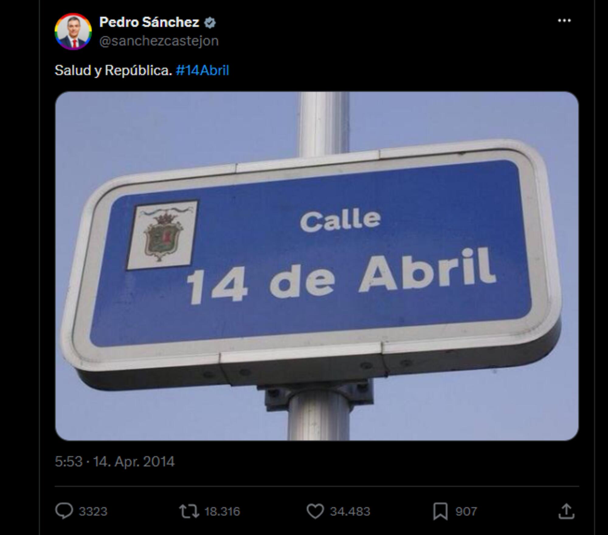 Sánchez y la República