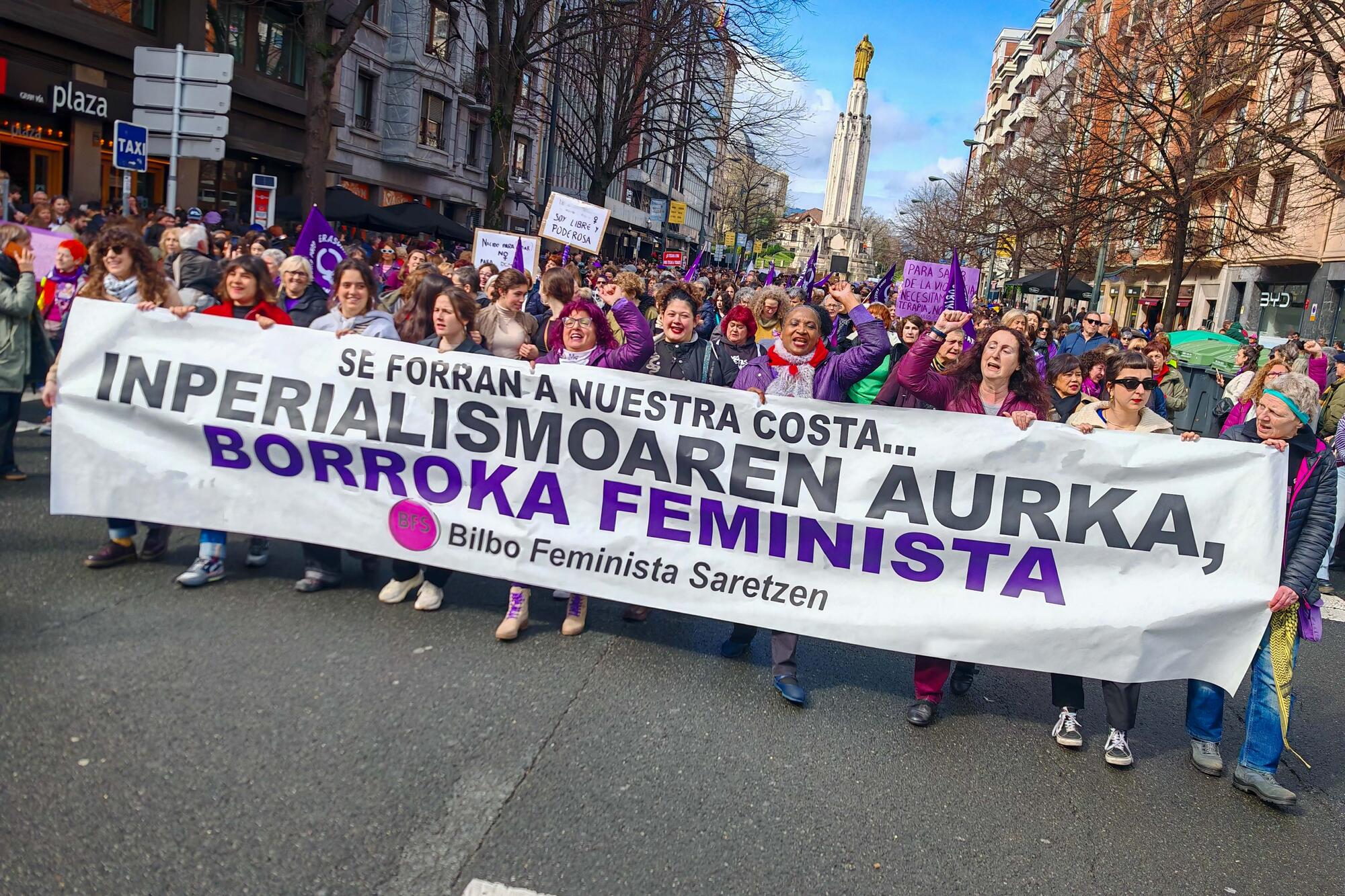 8 de marzo antiimperialista Bilbao y Donostia  - 5