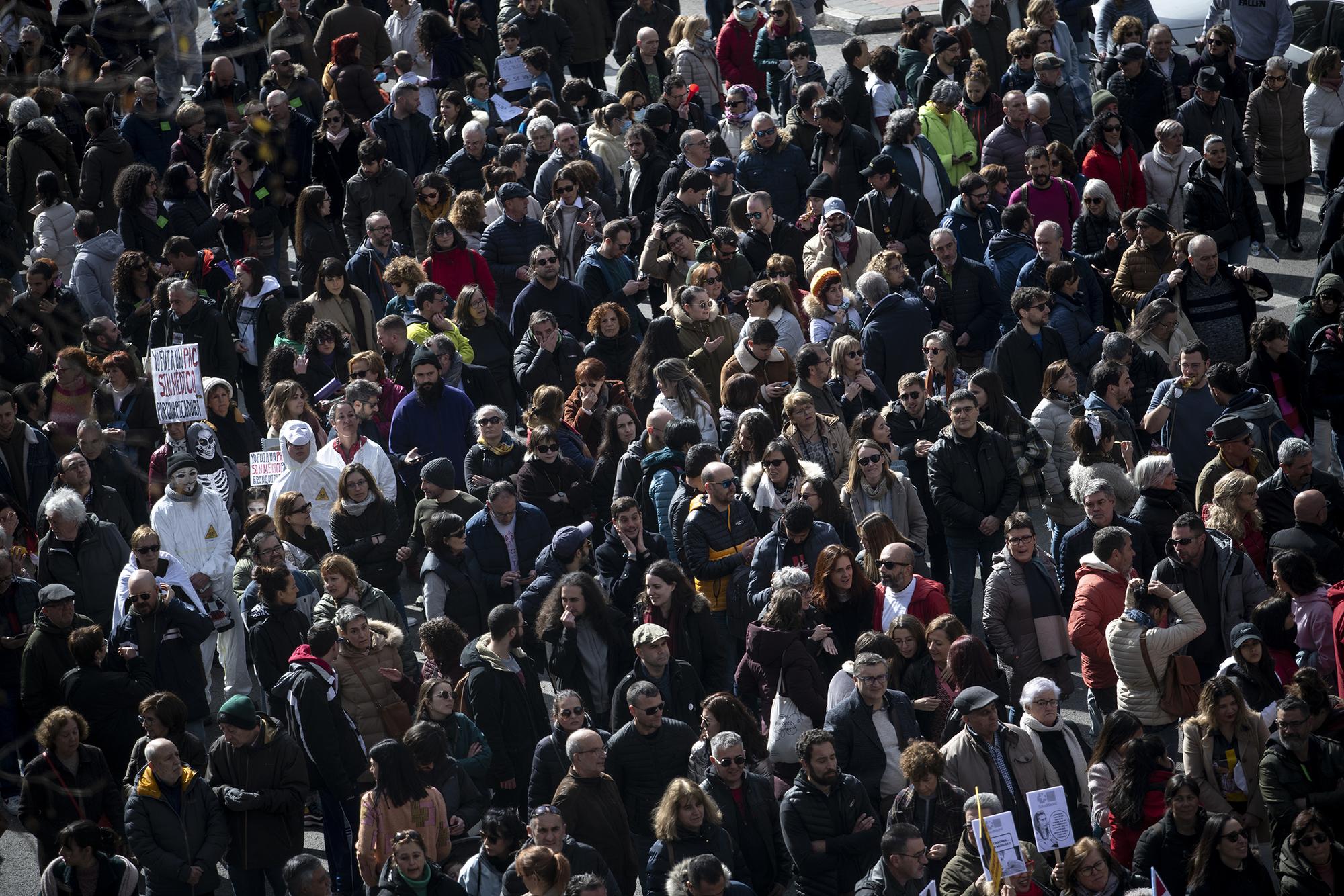 Manifestación Sanidad Pública 12 febrero - 25