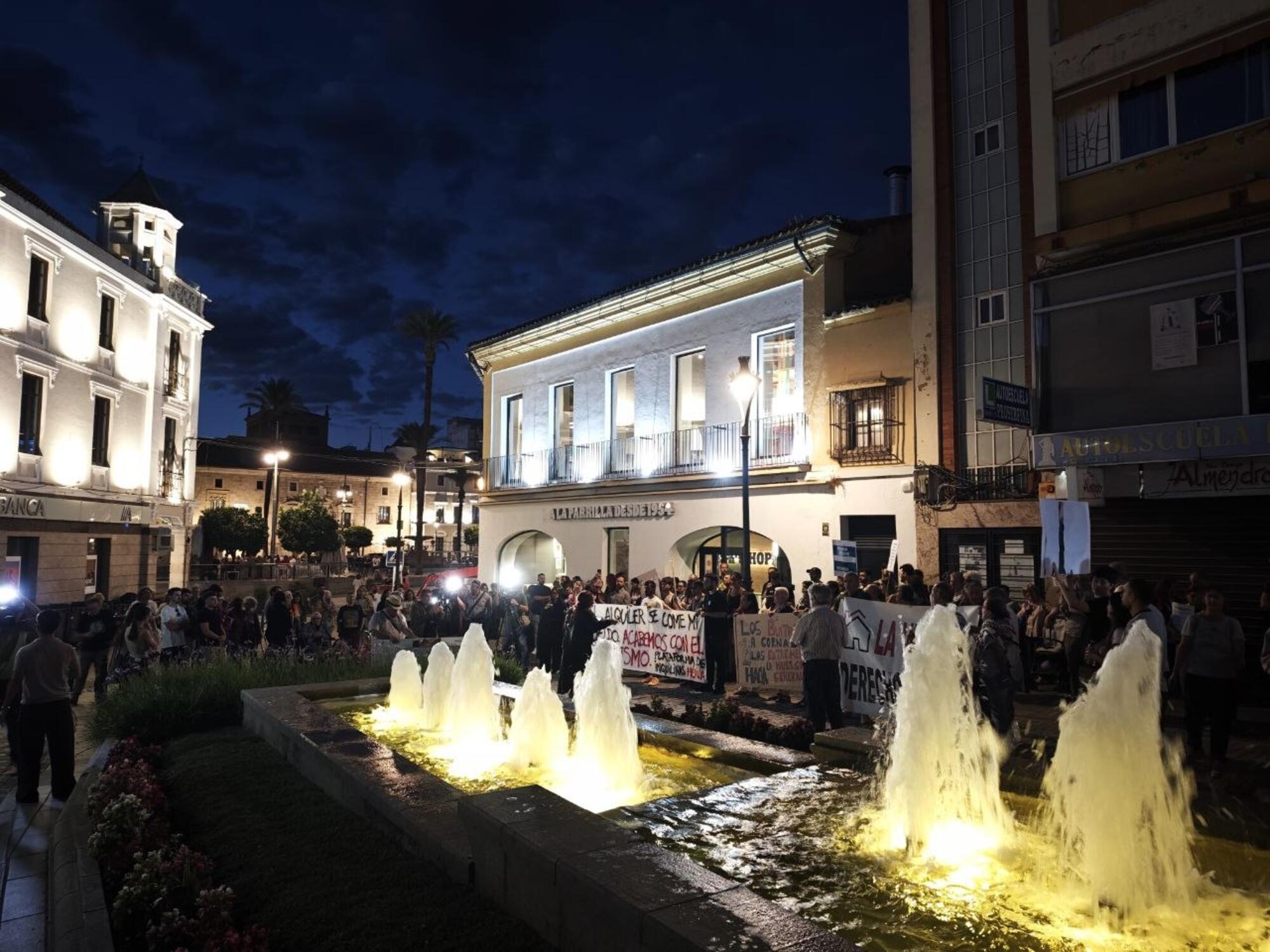 Concentración vivienda Mérida octubre II