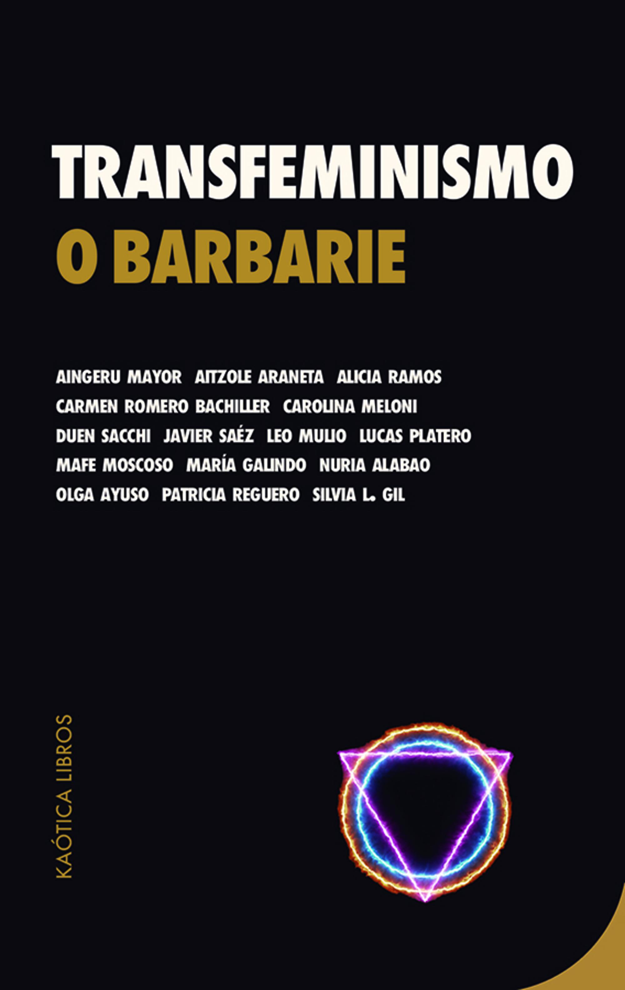 Transfeminismo o barbarie portada