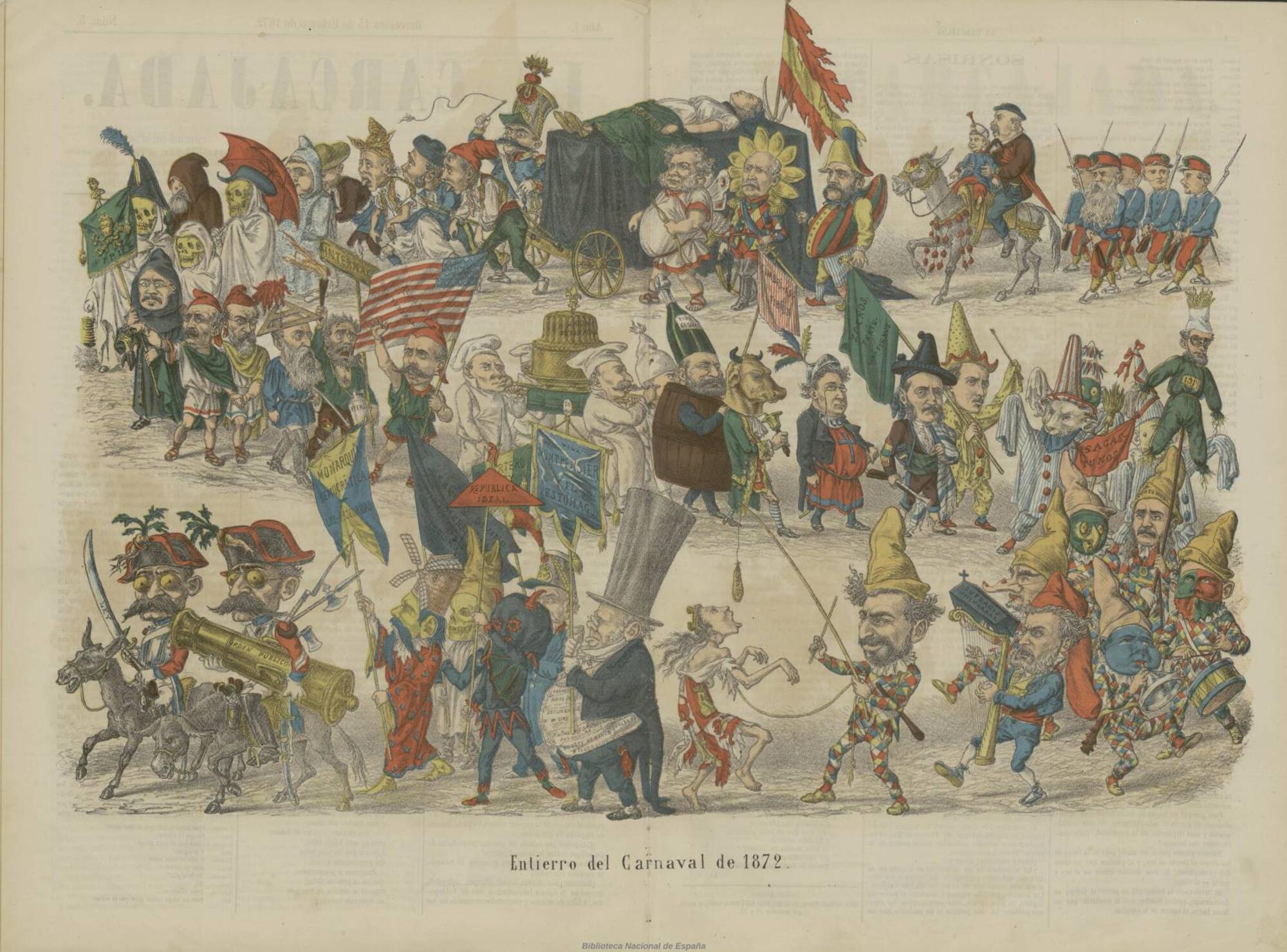 La Carcajada Entierro de carnaval