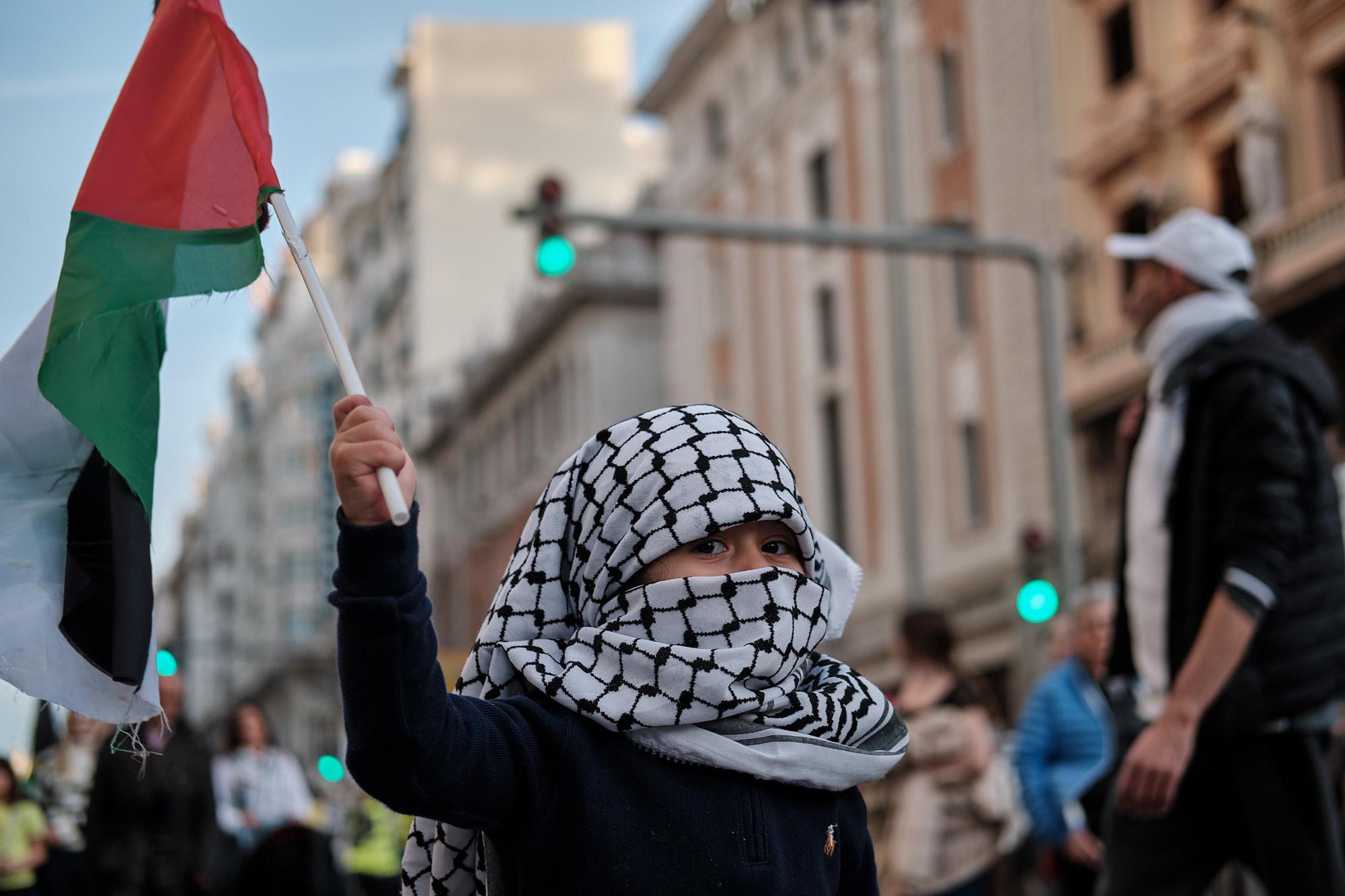 Marcha Madrid Palestina 27 - 10