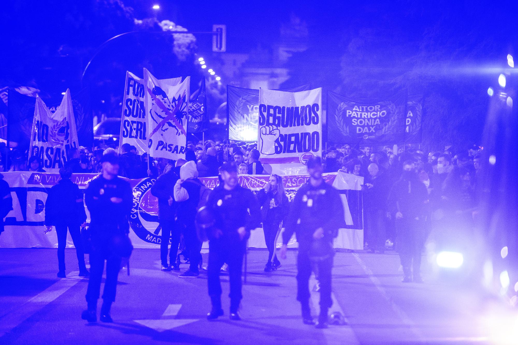 Manifestación antifascista 18N - 3