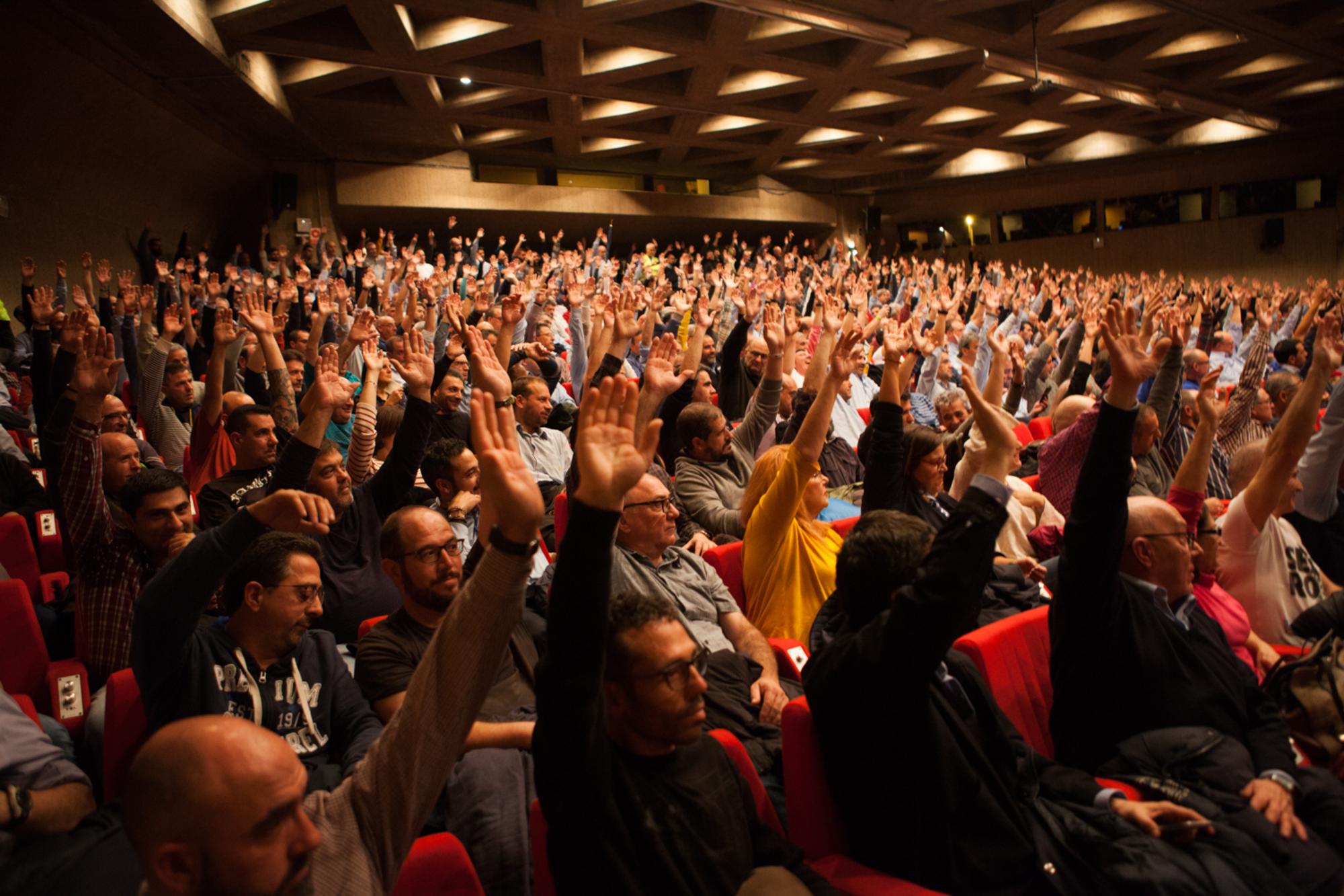 A la huelga EMT Madrid