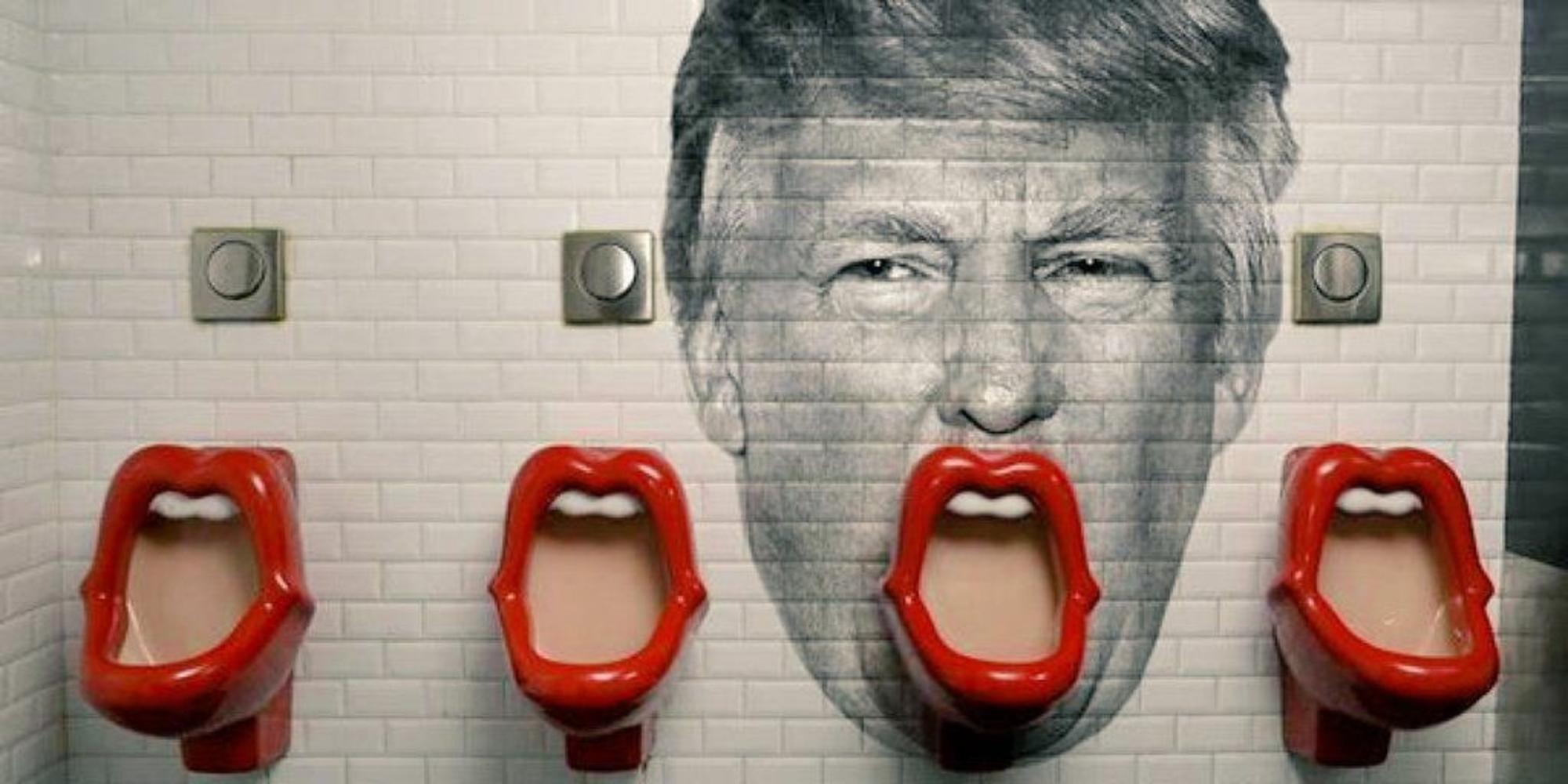 Trump al retrete