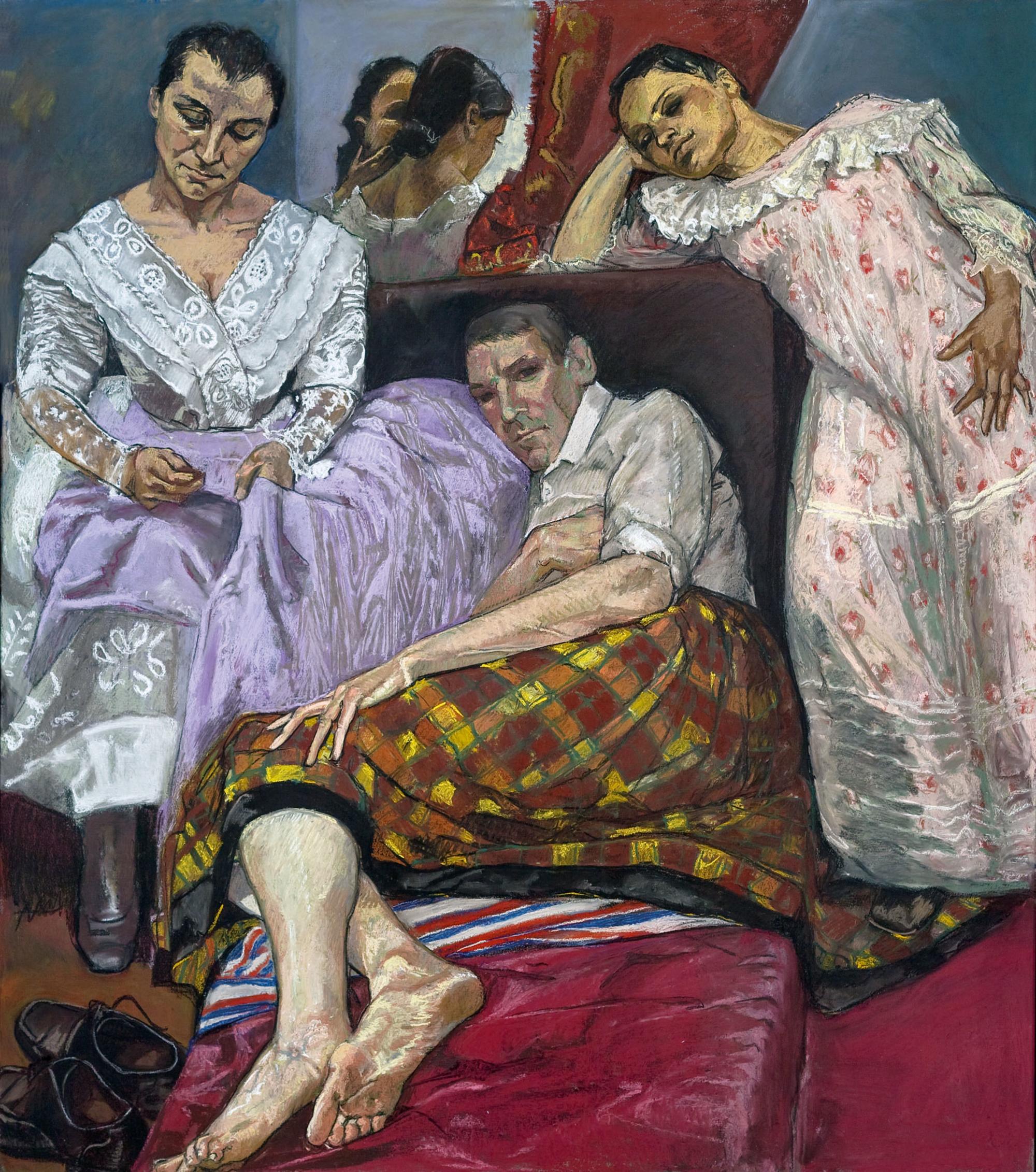 ‘Entre mujeres’, obra de Paula Rego