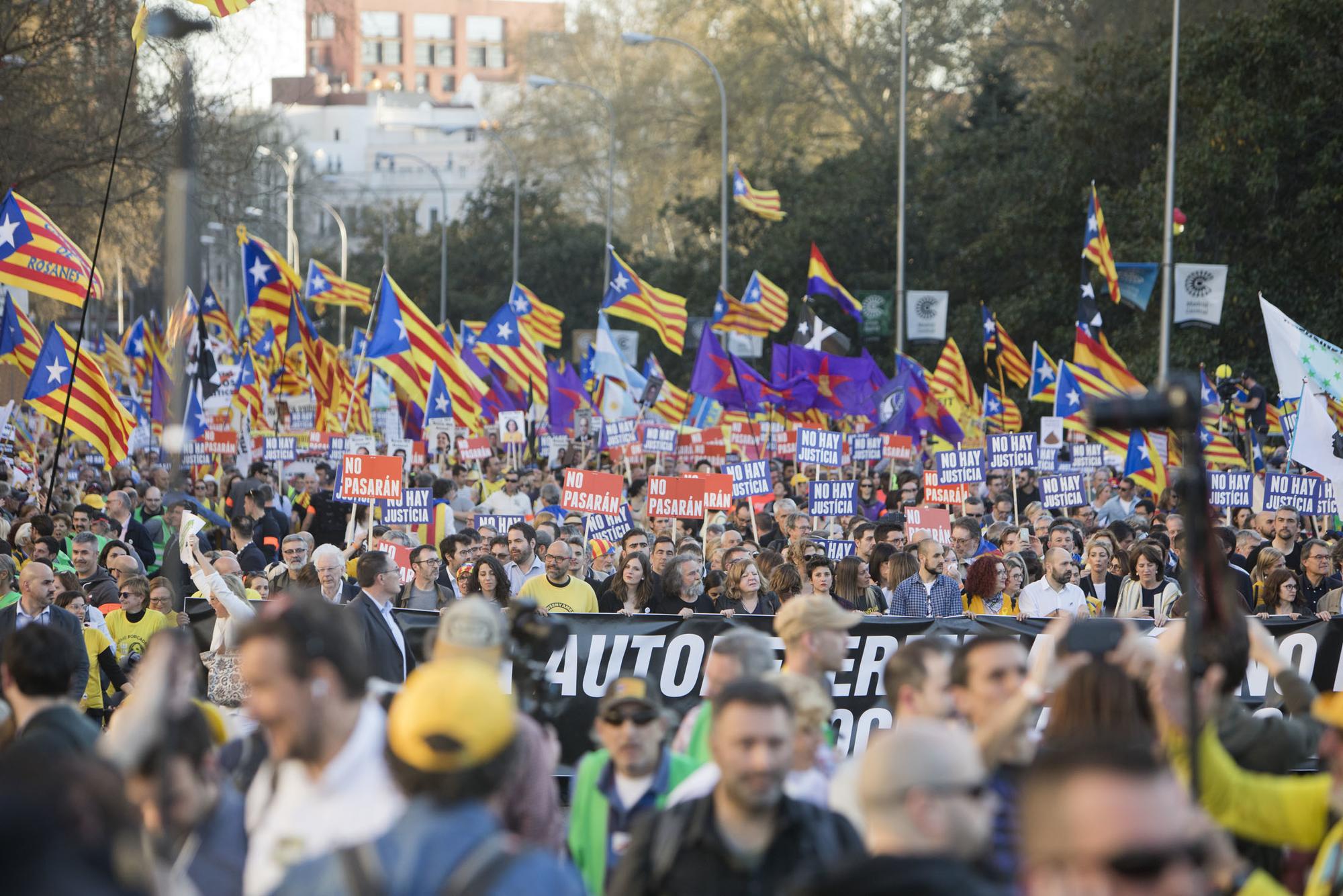 Manifestacion Presos politicos catalanes 1
