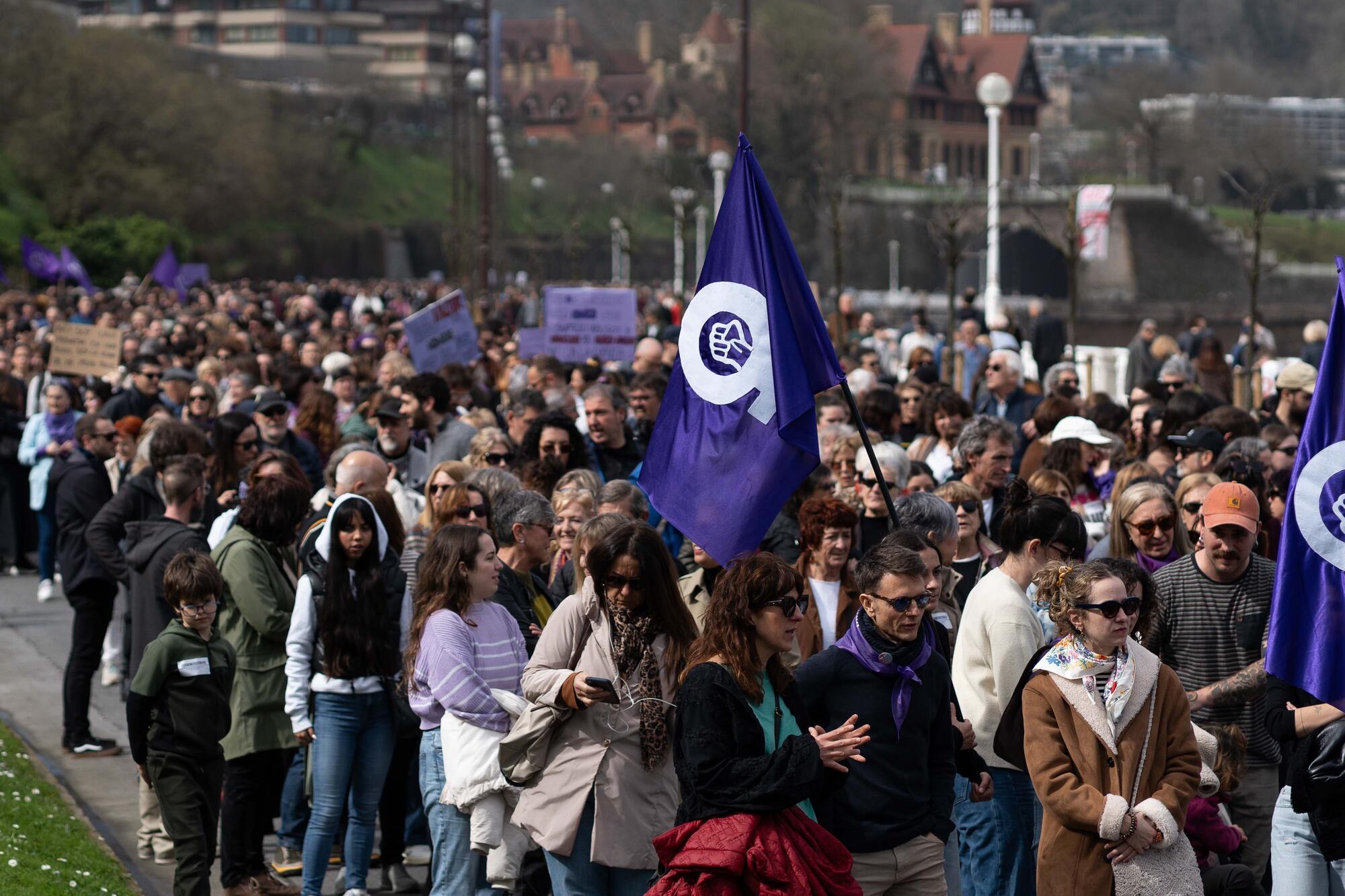 8 de marzo antiimperialista Bilbao y Donostia  - 12