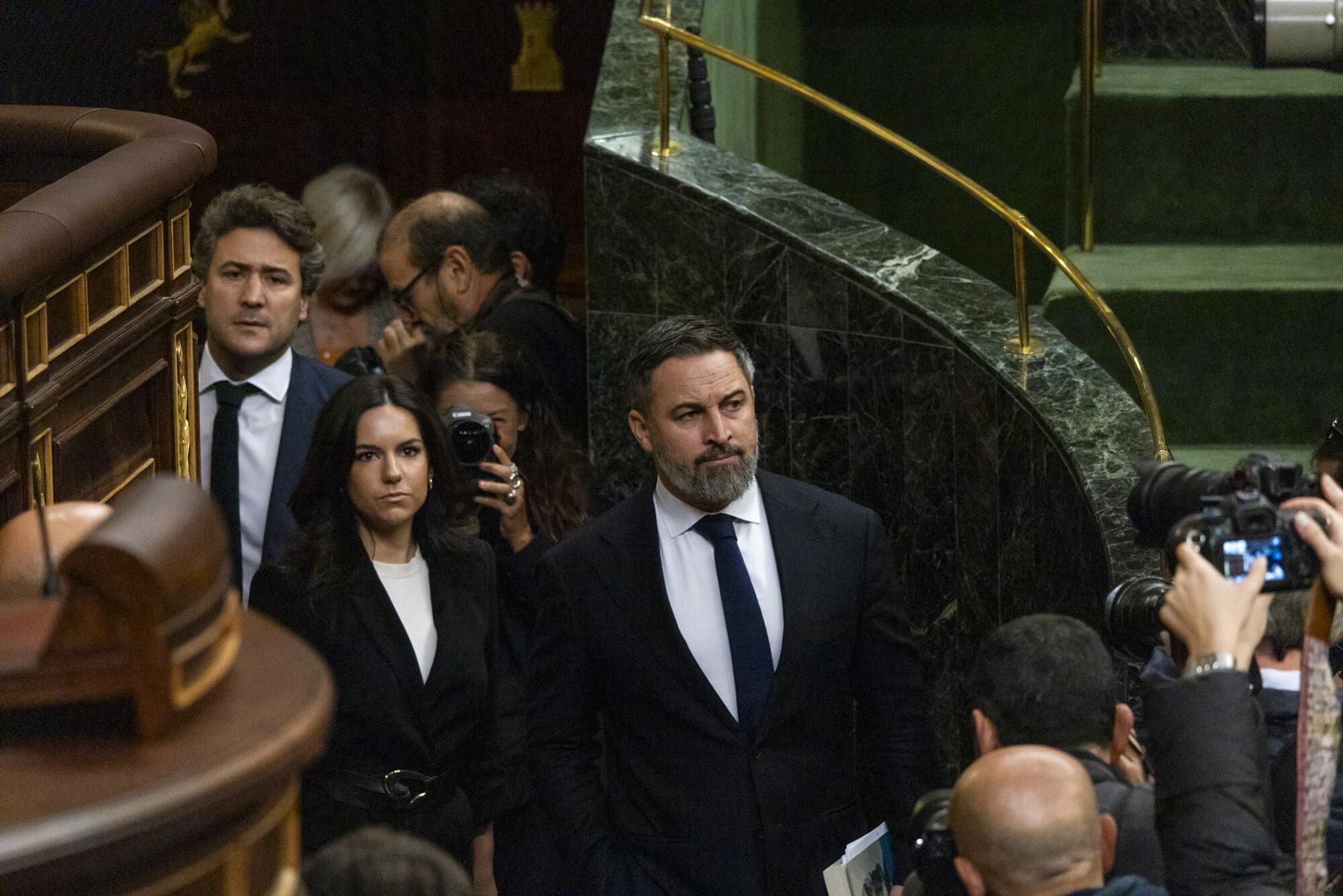 Santiago Abascal Debate investidura Pedro Sánchez 6