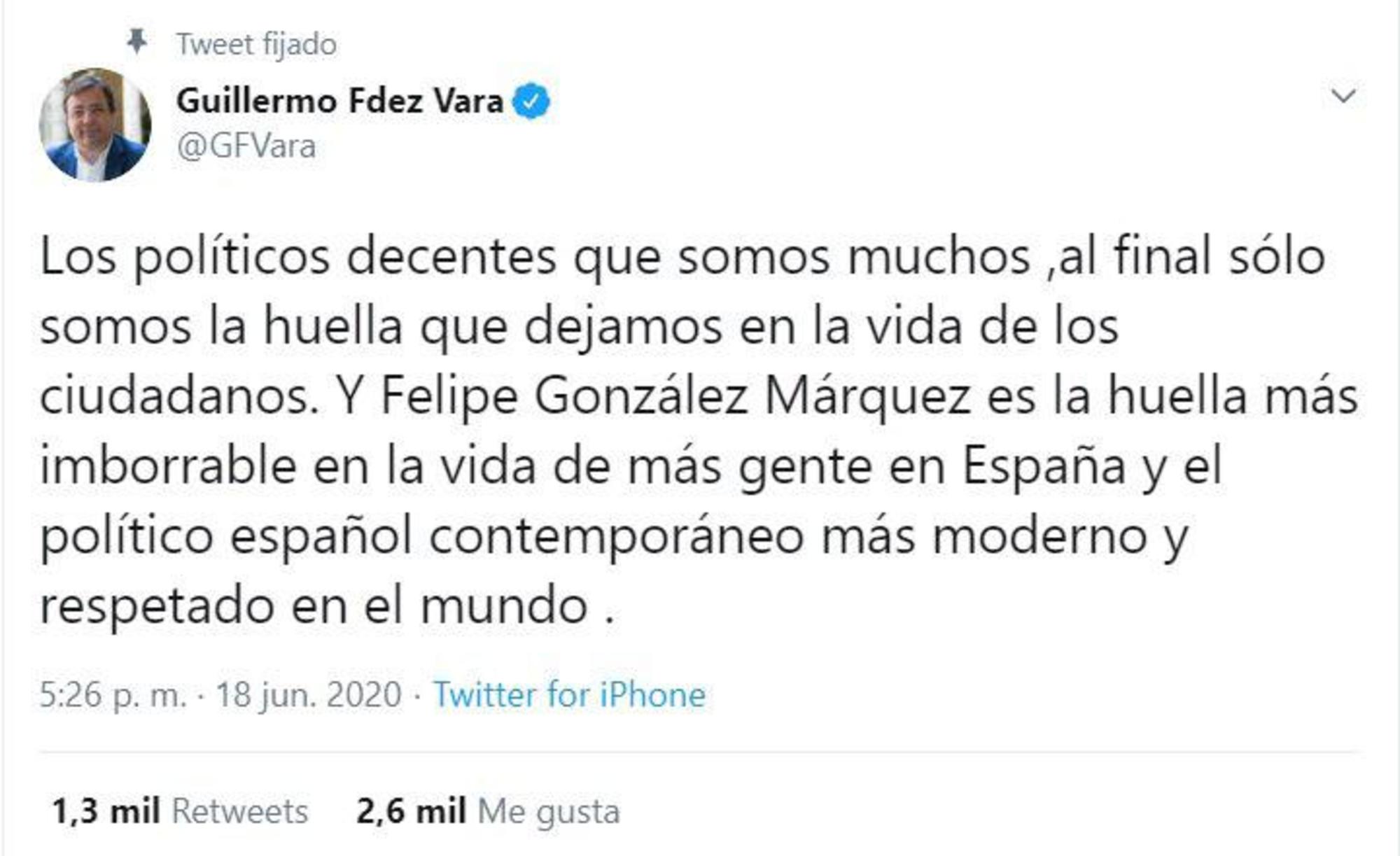 tuit Vara Felipe González