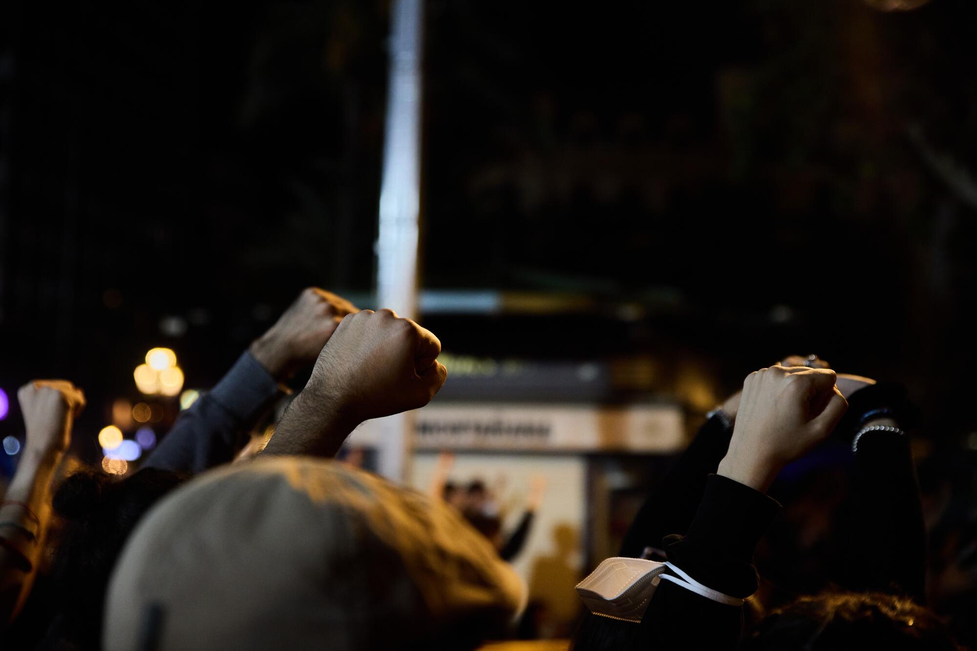Respuesta antifascista acampada València - 7