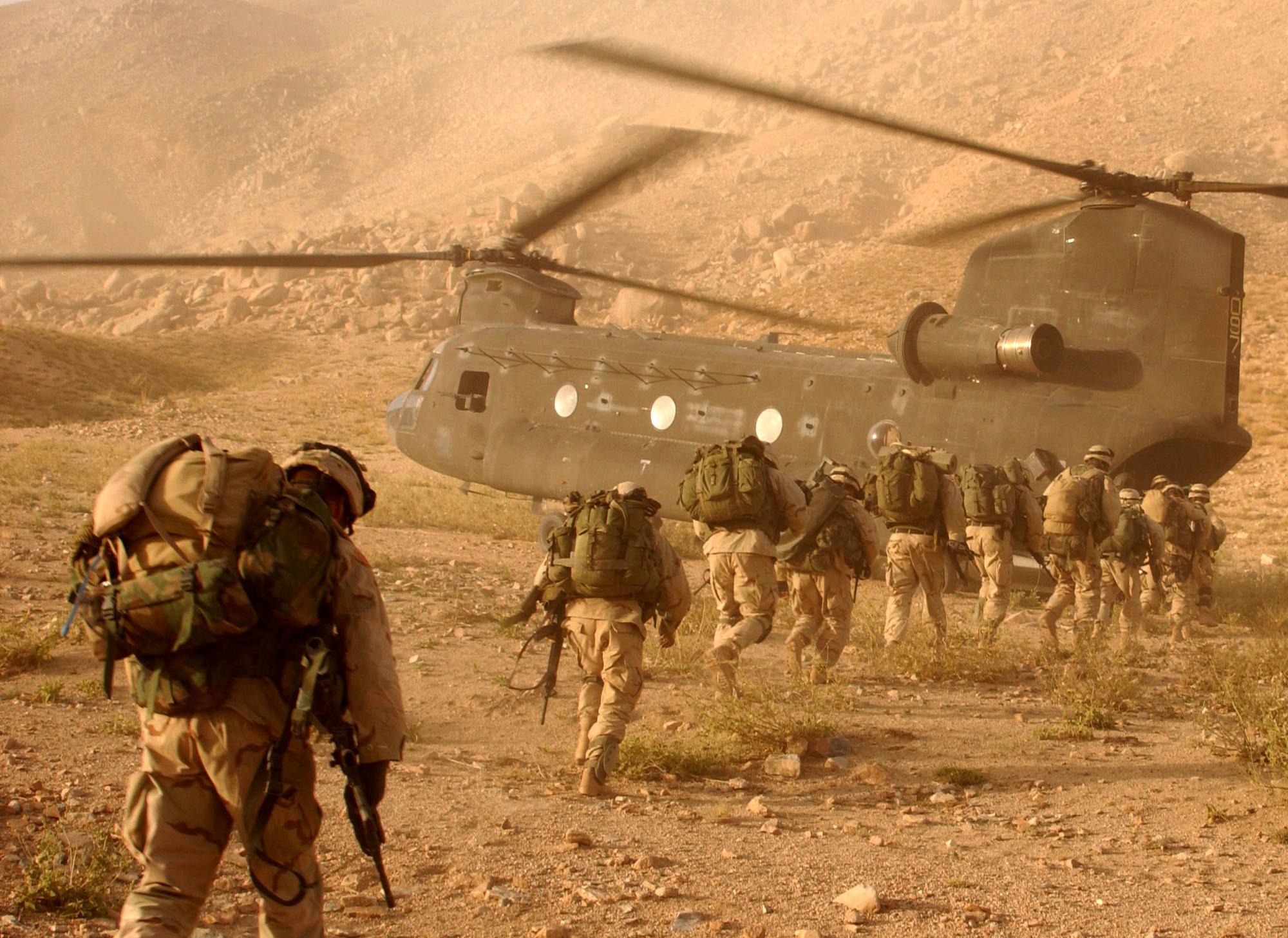 La 10º División de Montaña de EE UU en Afganistán