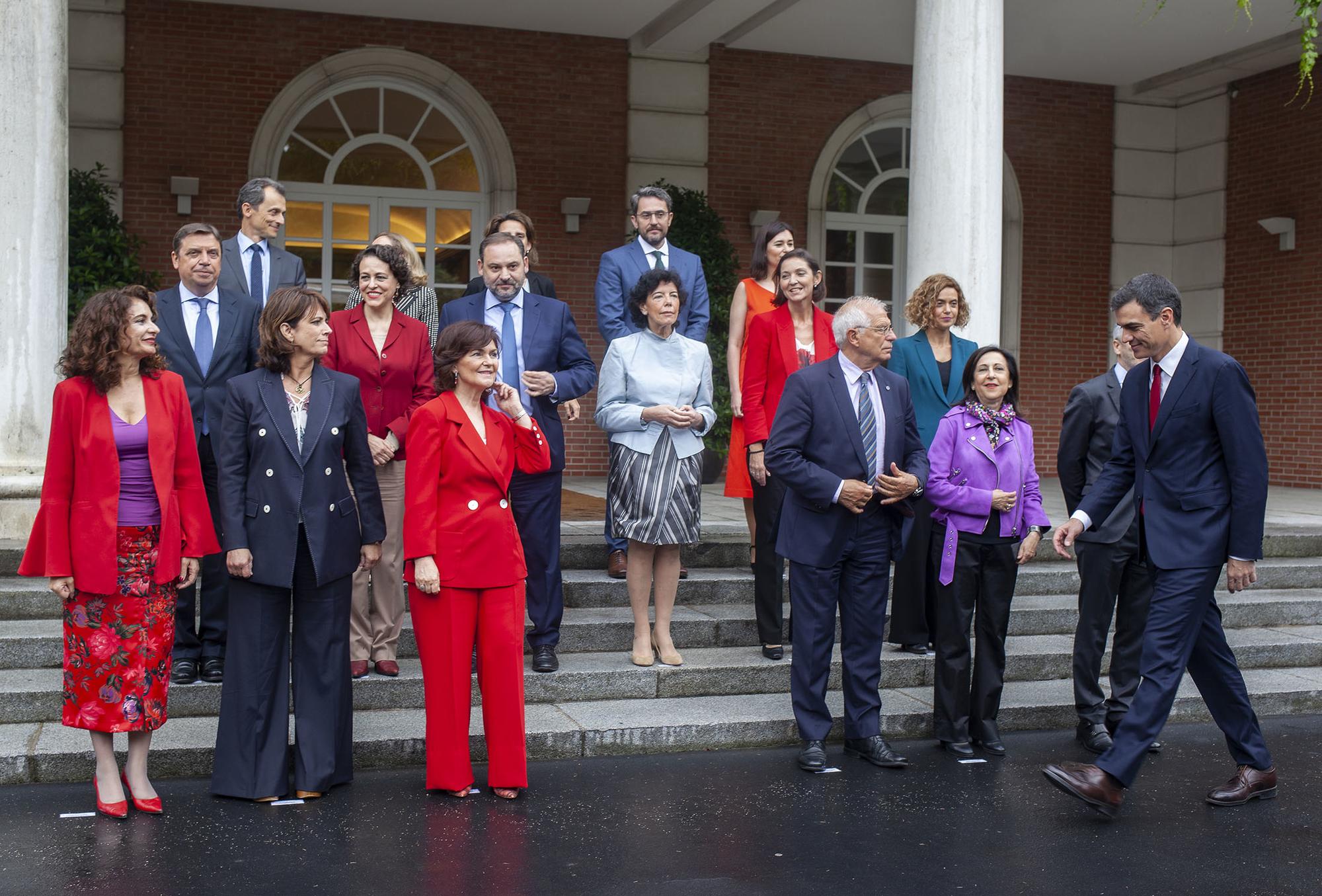 Consejo ministras gobierno Pedro Sanchez