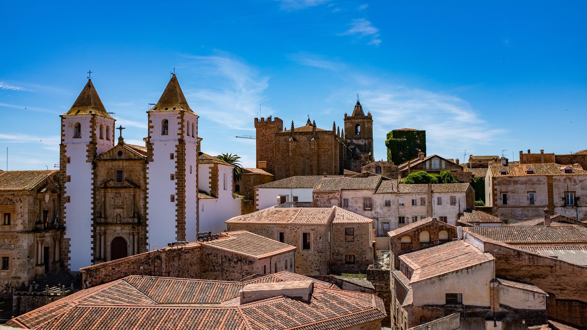 Vista de Cáceres