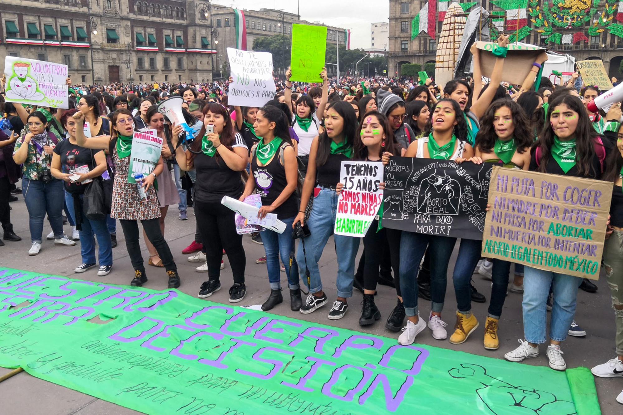 Marcha Aborto Mexico 2019