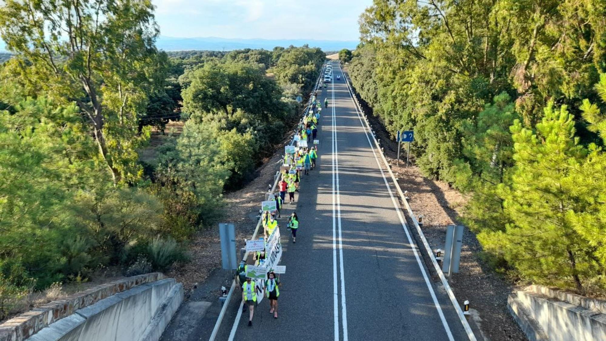 Marcha mina Cañaveral