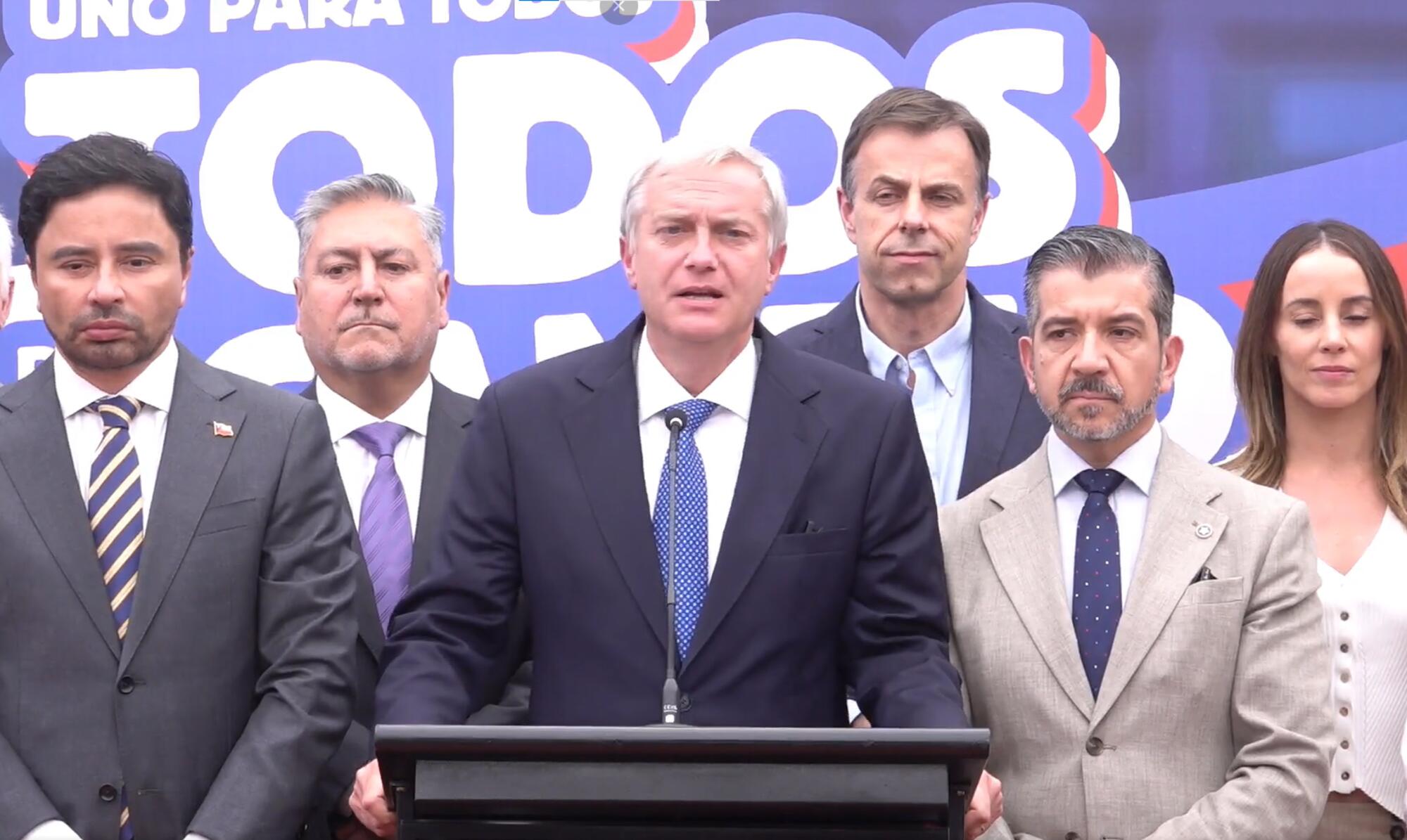 José Antonio Kast, durante la campaña electoral, en diciembre de 2025.