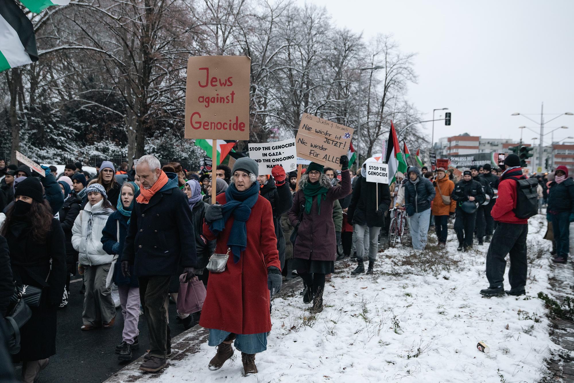 Palestina protesta comunidad judía en Berlín