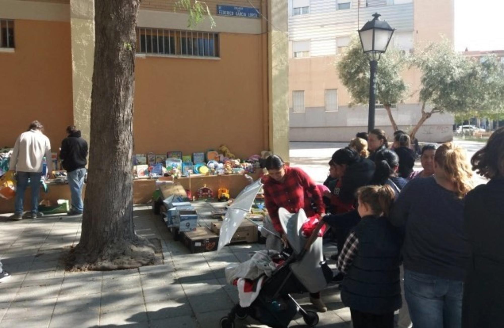 Tienda gratis 15M Vallecas