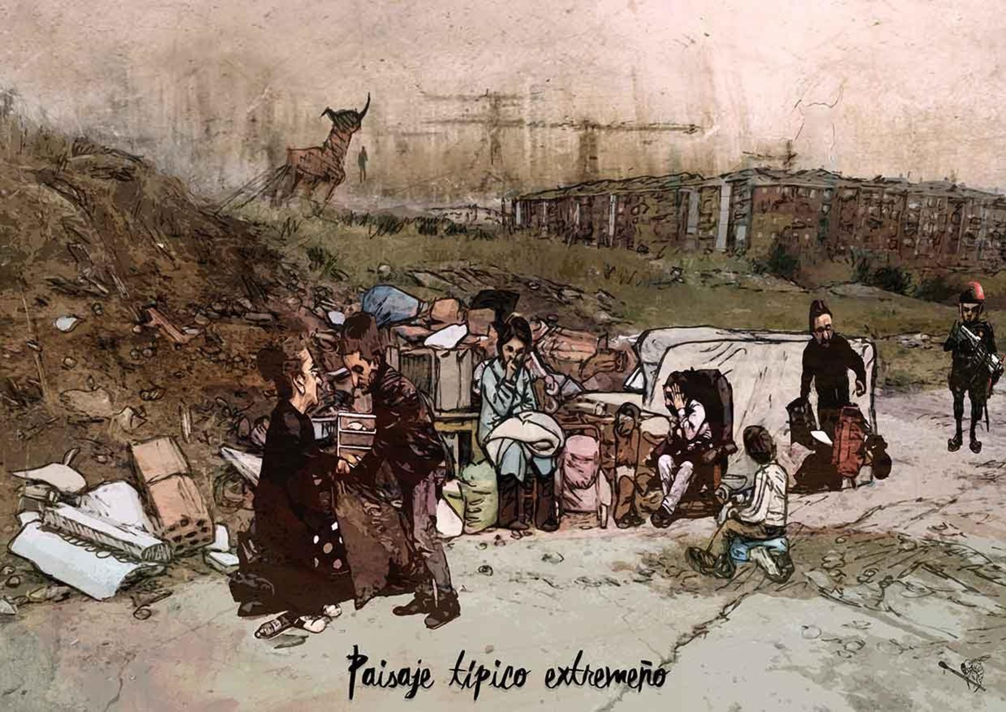 Refugiados. Despoblación