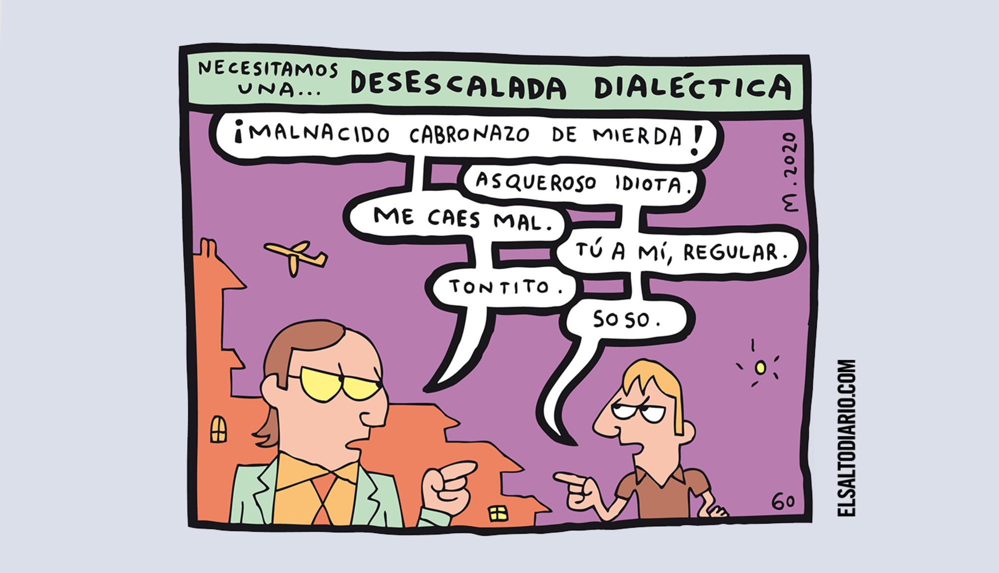 Desescalada dialéctica, por Mauro Entrialgo