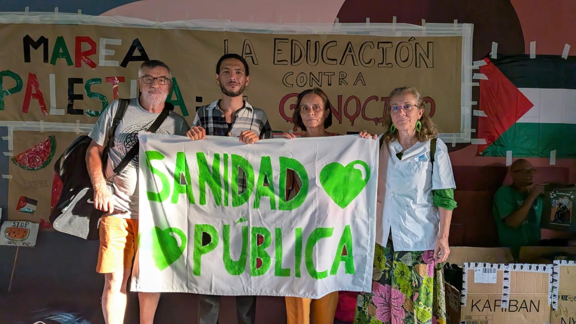 Sanitarios encierro Gaza