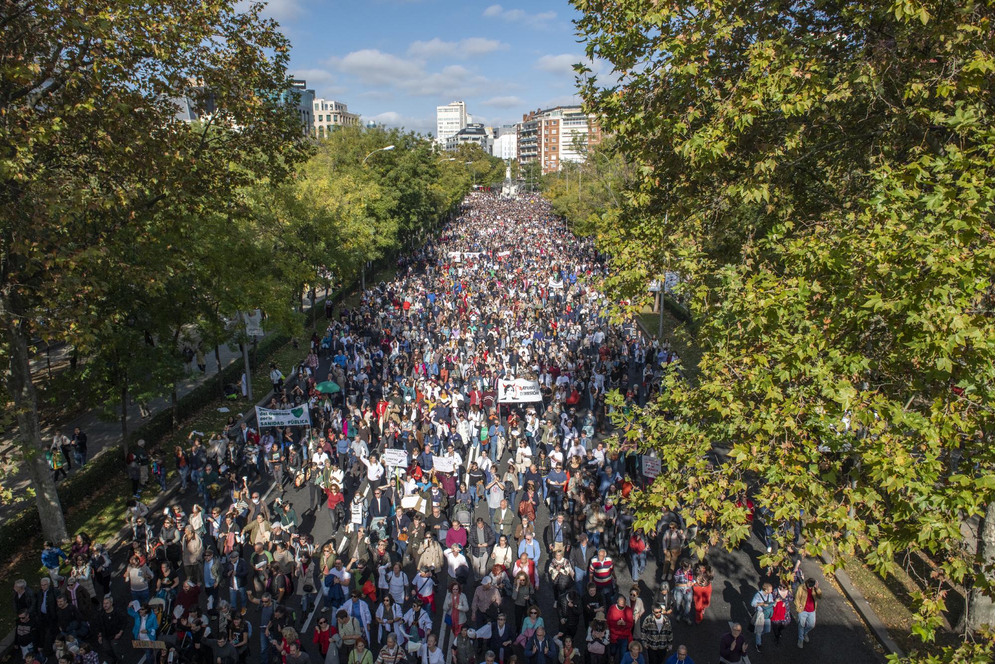 Manifestación por la Sanidad Pública en Madrid - 4