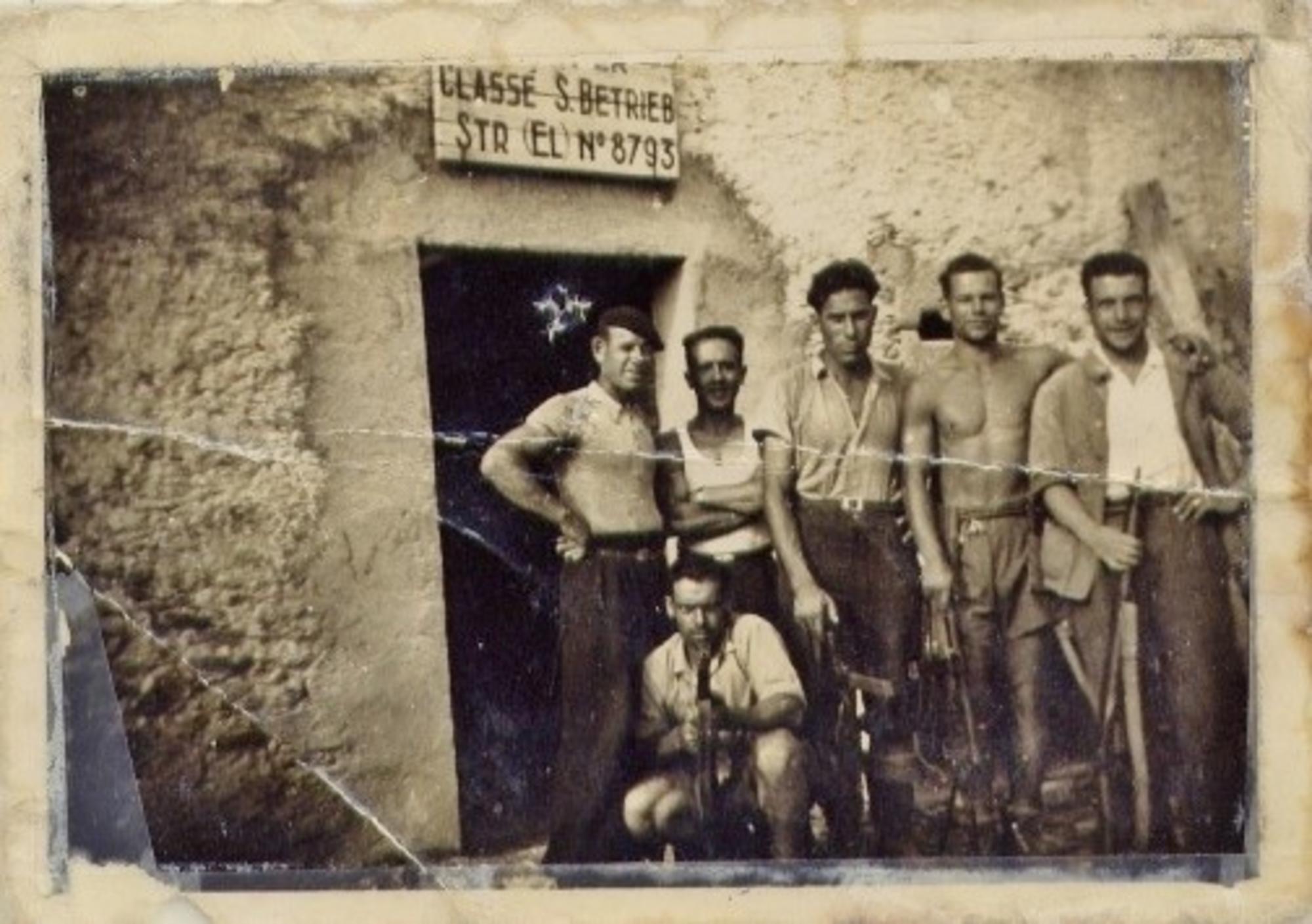 Guerrilleros españoles de la Barrage de l´Aigle