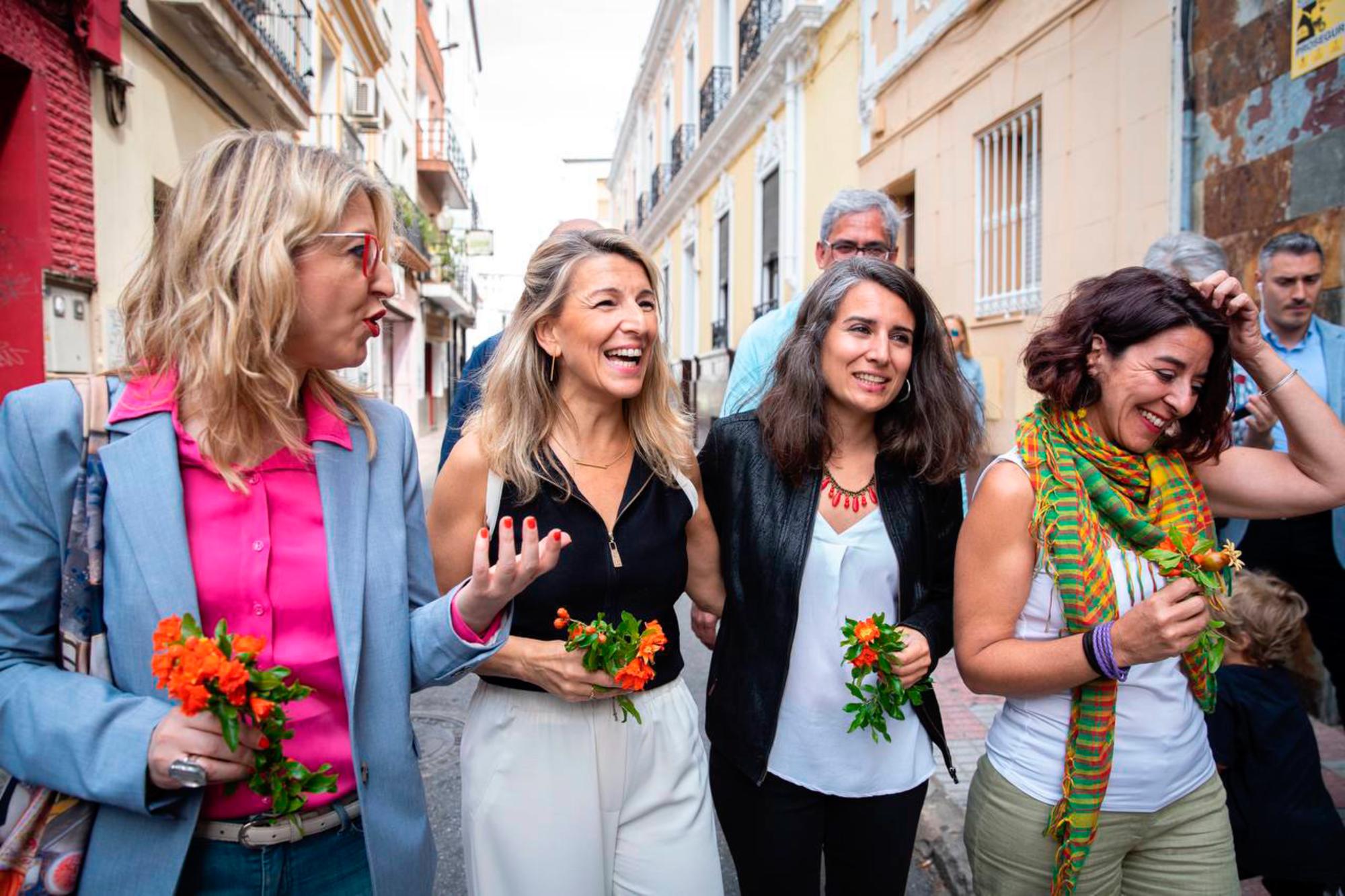 Candidatas en Extremadura