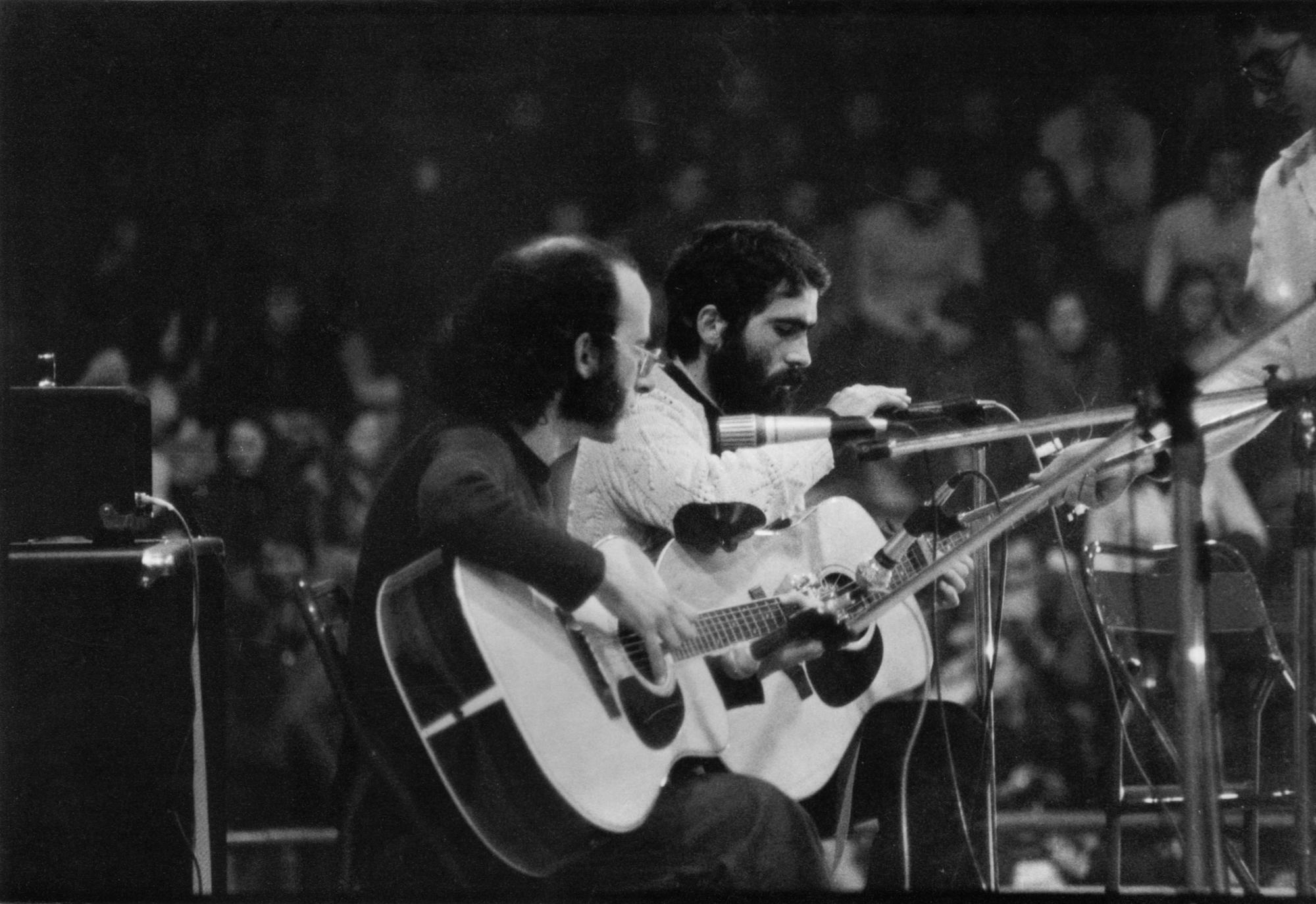 Emilio Cao y Antón Seoane en 1975