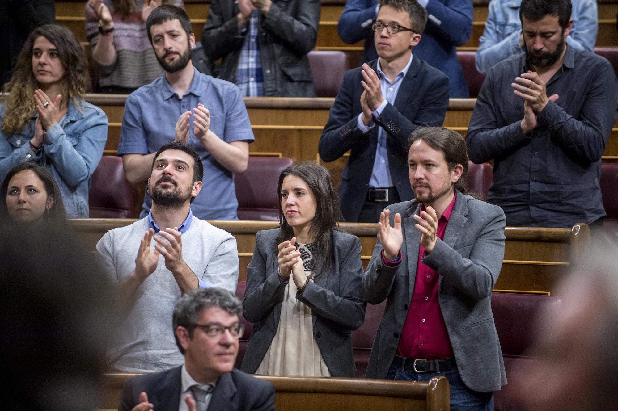 Montero e Iglesias en el Congreso