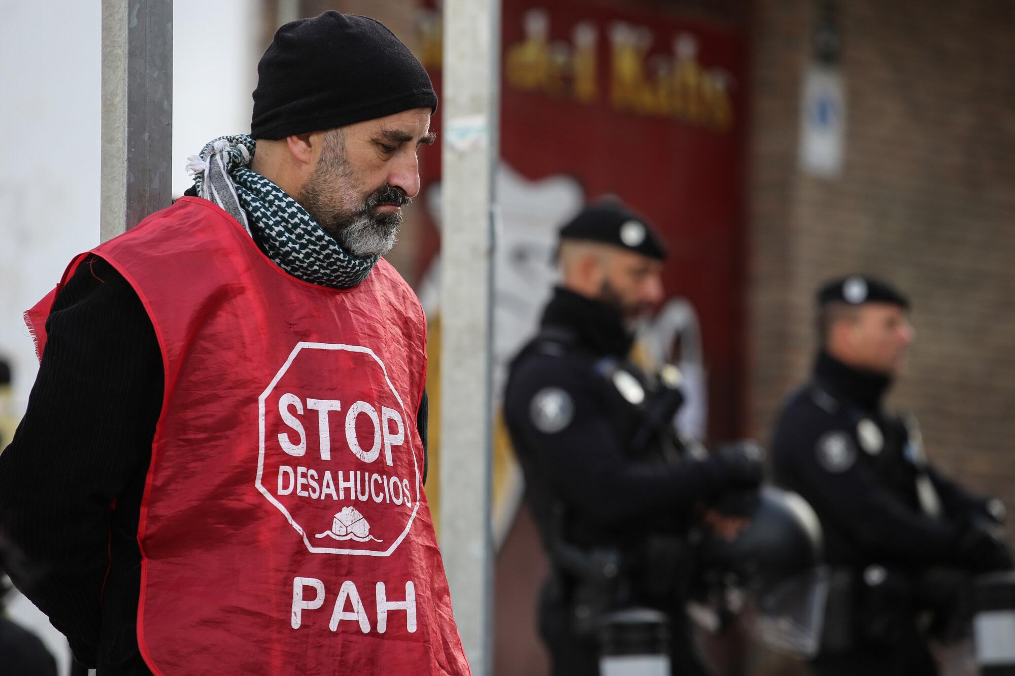Desahucio Pilar PAH Vallecas tercer intento - 7