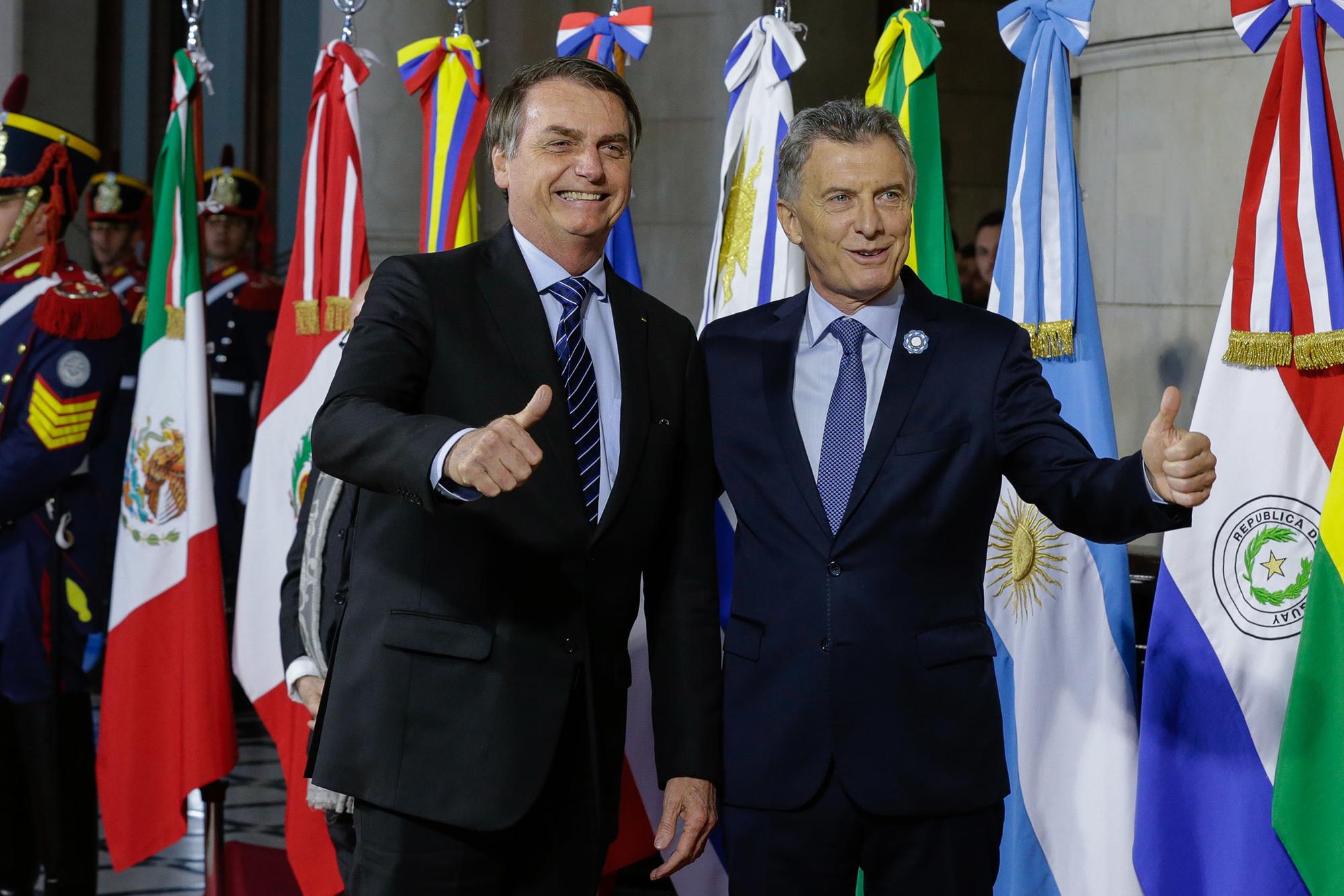 Macri y Bolsonaro Mercosur