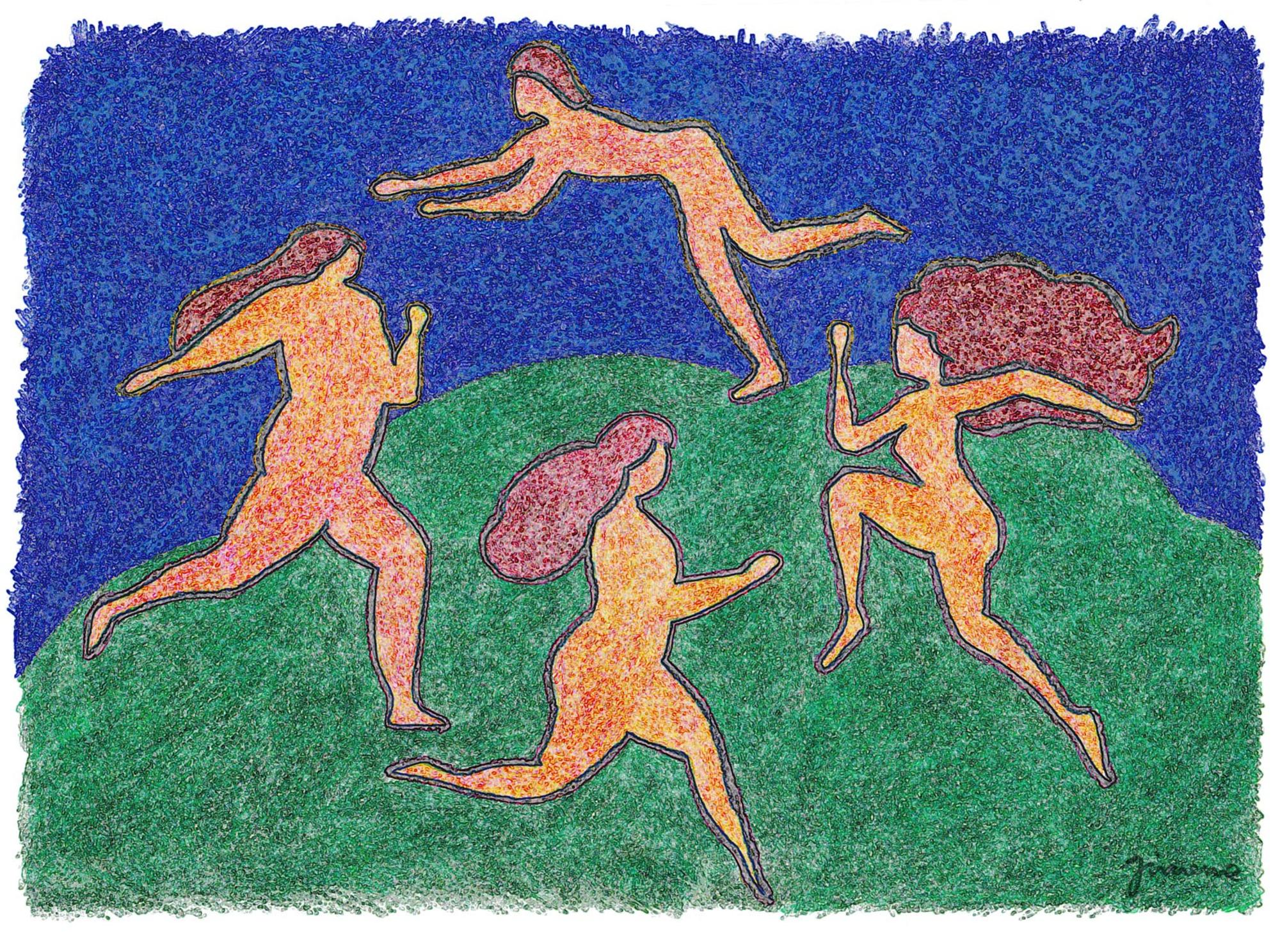 Ecofeminismo. Ilustración de Jimena García Vargas