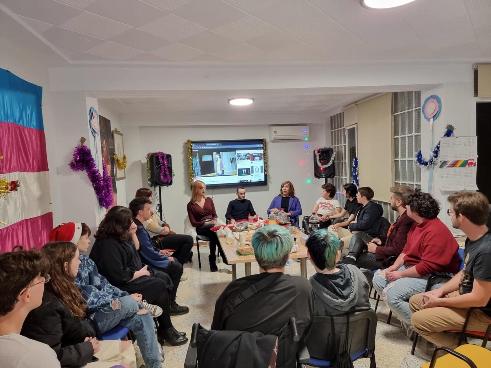 Encuentro de jovenes trans realizado por ATA