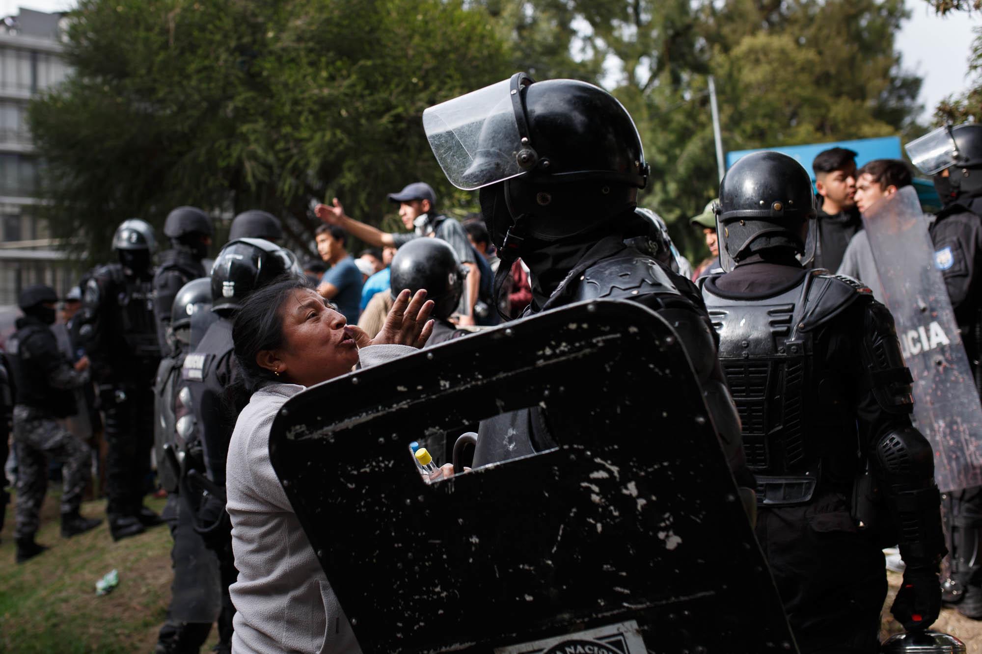 Paro Nacional Quito octubre 2019