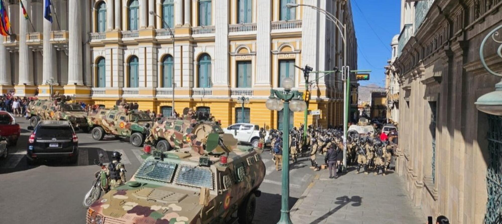 golpe de estado en Bolivia