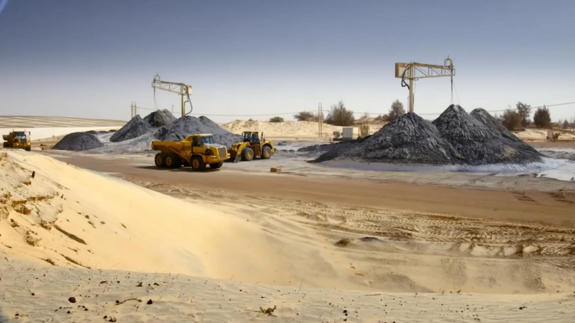 Minas de Zircón en Senegal