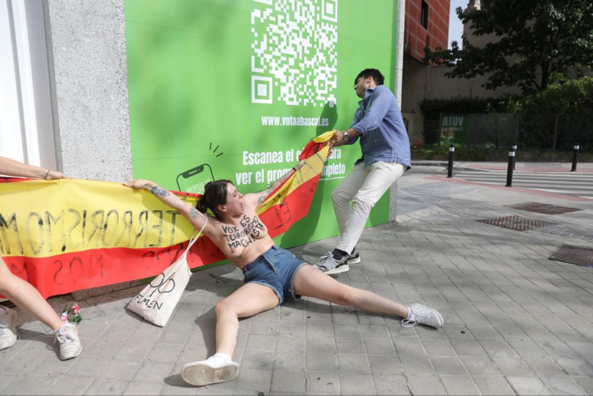 Femen Vox Violencia Machista