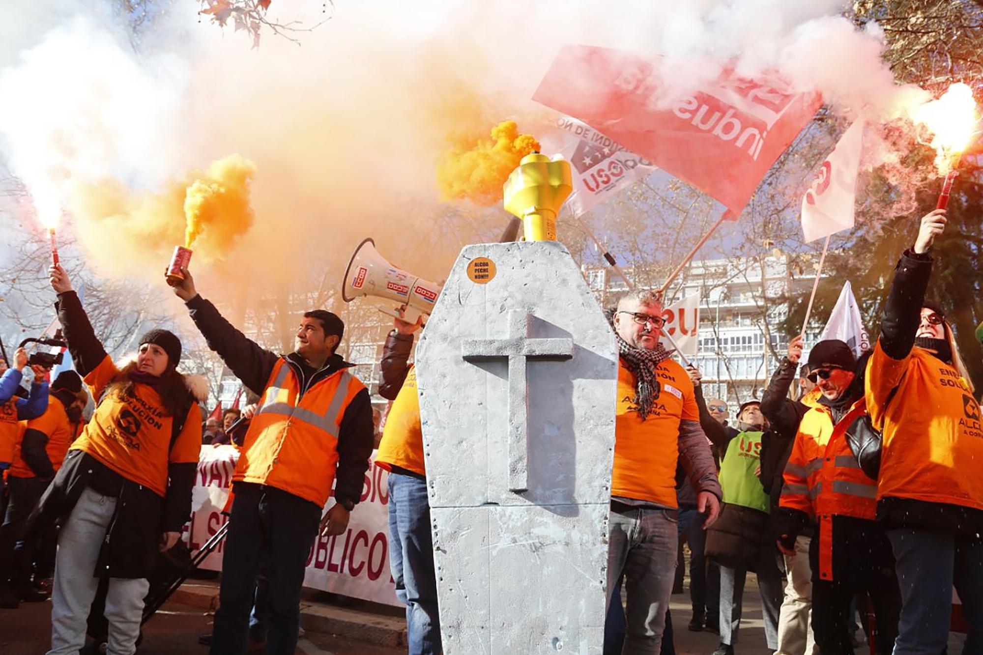 Alcoa manifestacion Madrid 3