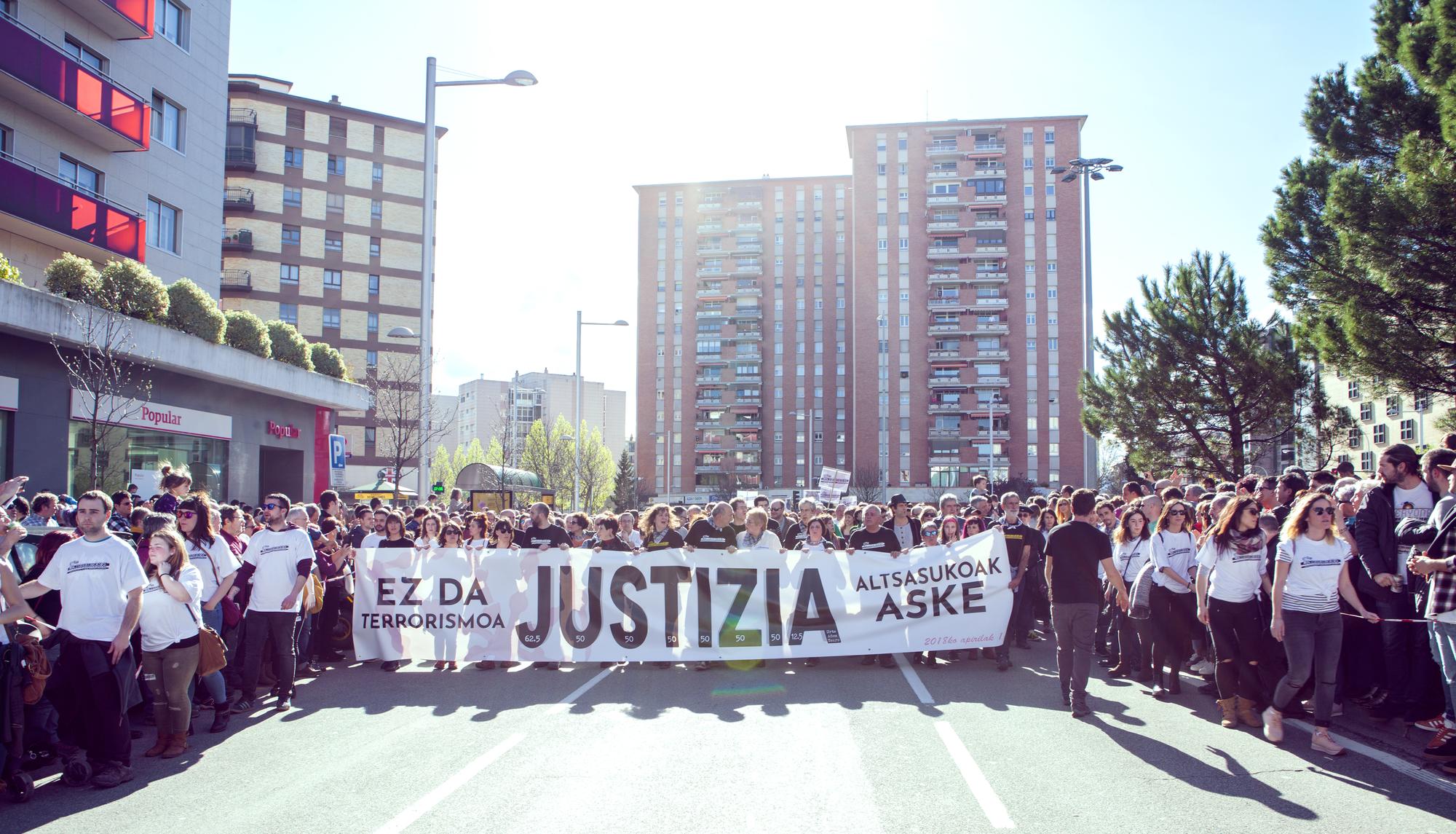 Manifestacion Altsasu 2